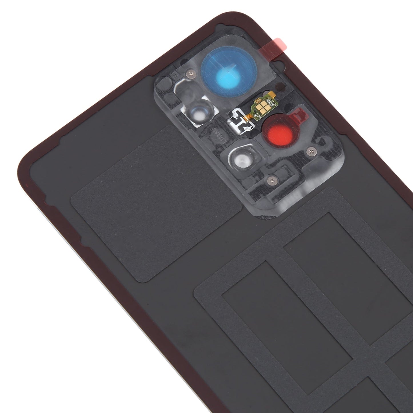 For OPPO Reno7 Pro Original Battery Back Cover with Camera Lens Cover(Blue)