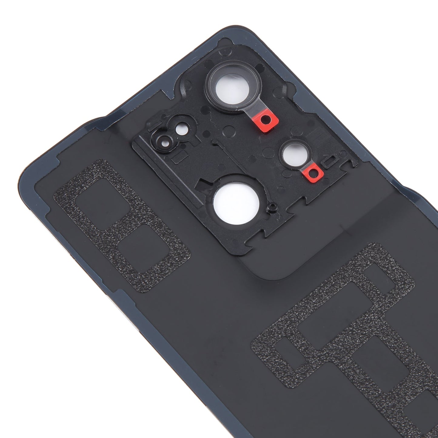 For OPPO Reno8 Pro+ Original Battery Back Cover with Camera Lens Cover(Black)