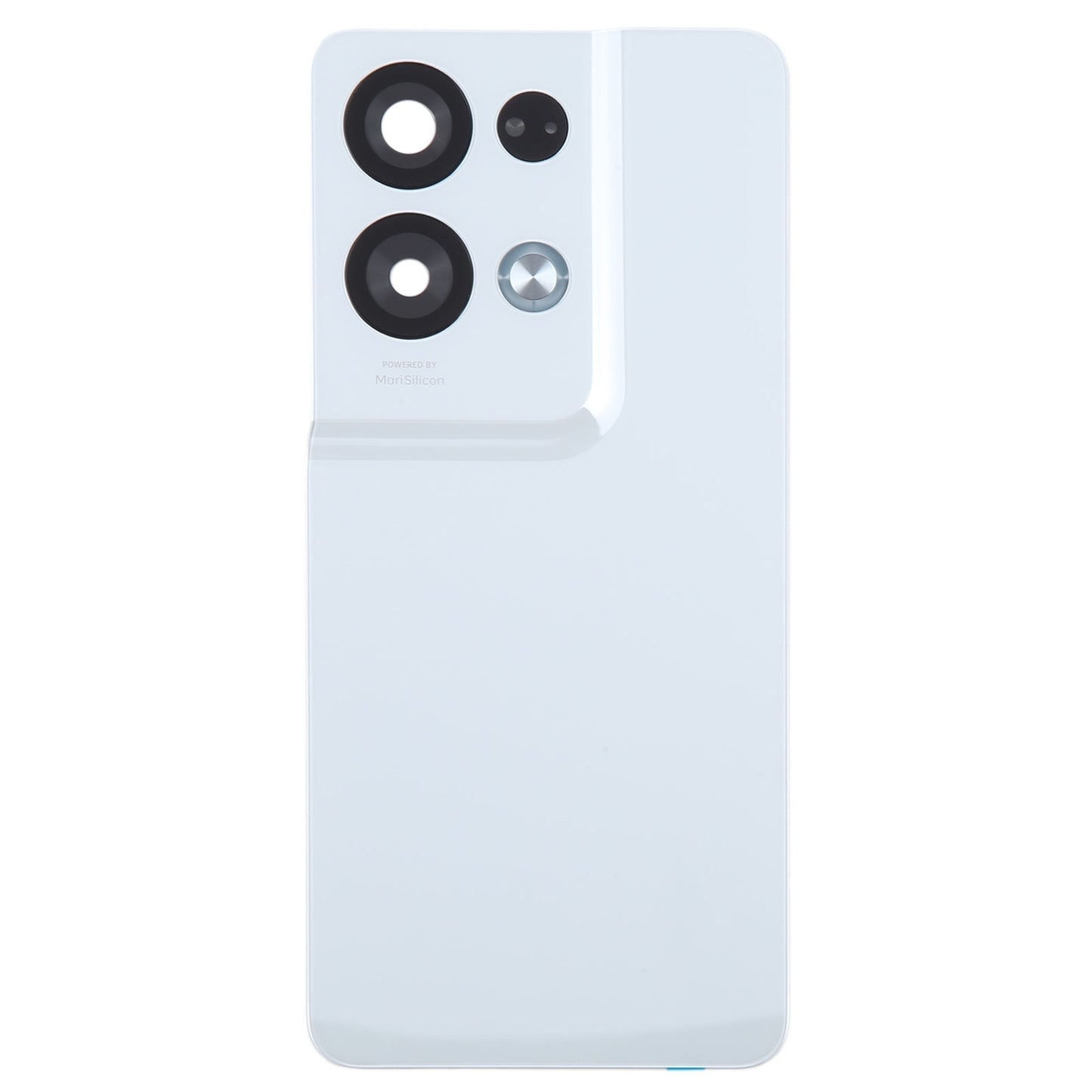 For OPPO Reno8 Pro+ Original Battery Back Cover with Camera Lens Cover(White)