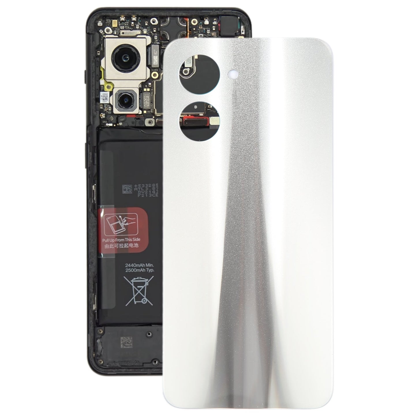 For Realme C33 Original Battery Back Cover(Gold)