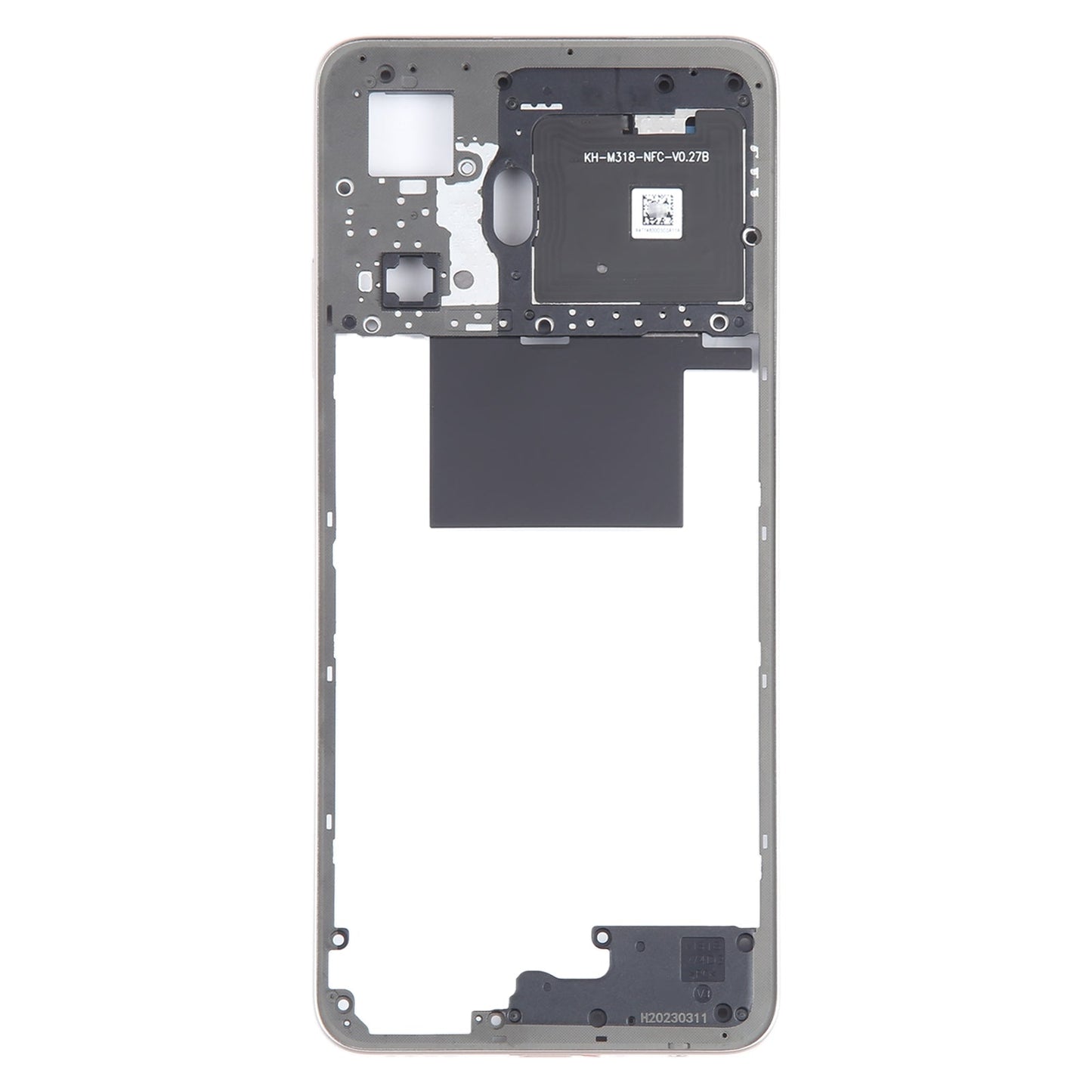 For Realme C55 Original Middle Frame Bezel Plate (Gold)