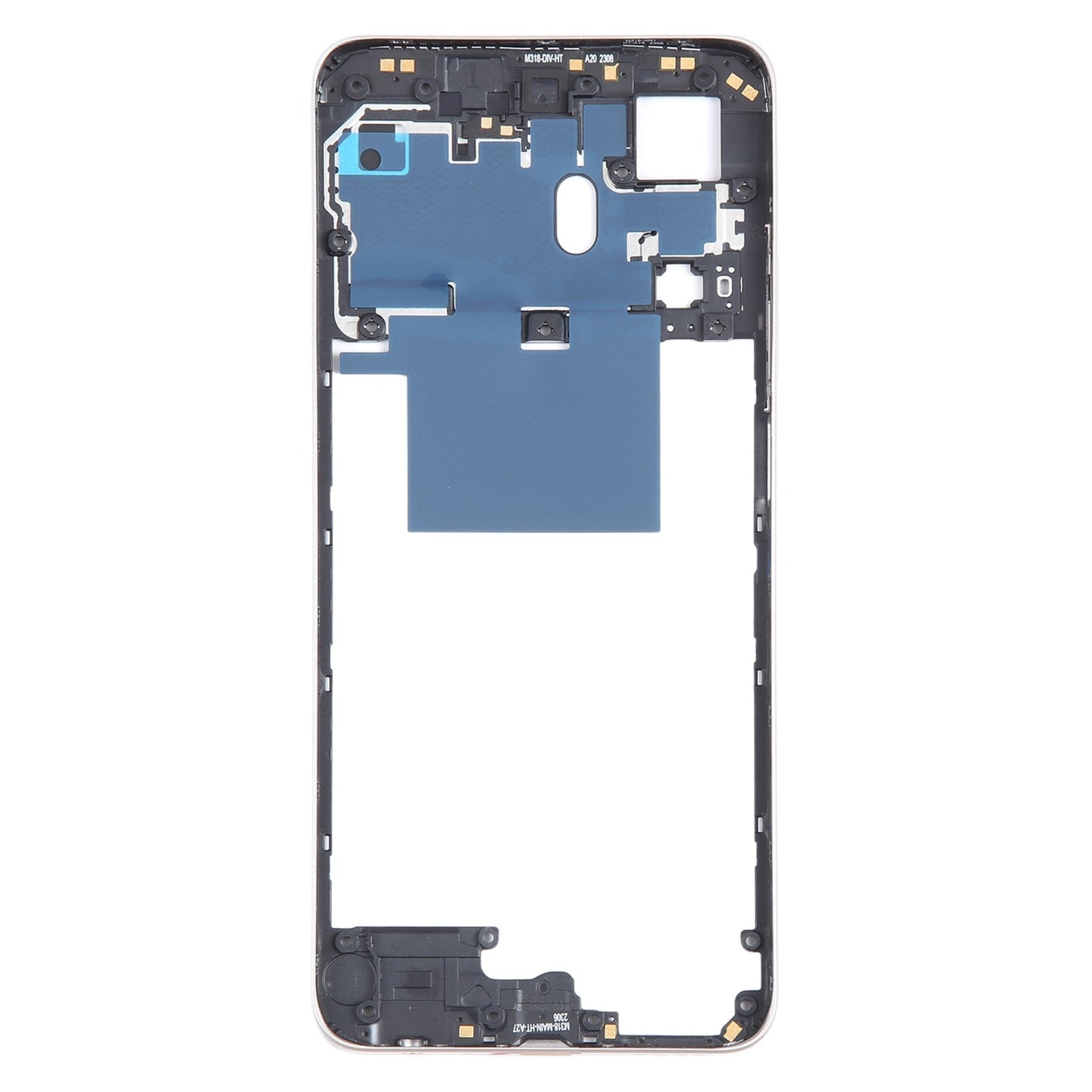 For Realme C55 Original Middle Frame Bezel Plate (Gold)