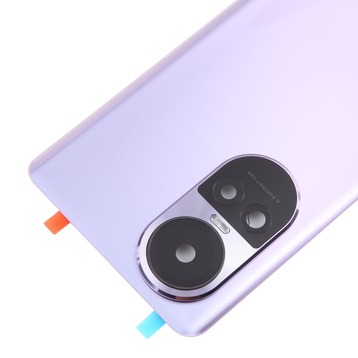 For OPPO Reno10 Pro Global Original Battery Back Cover with Camera Lens Cover(Purple)