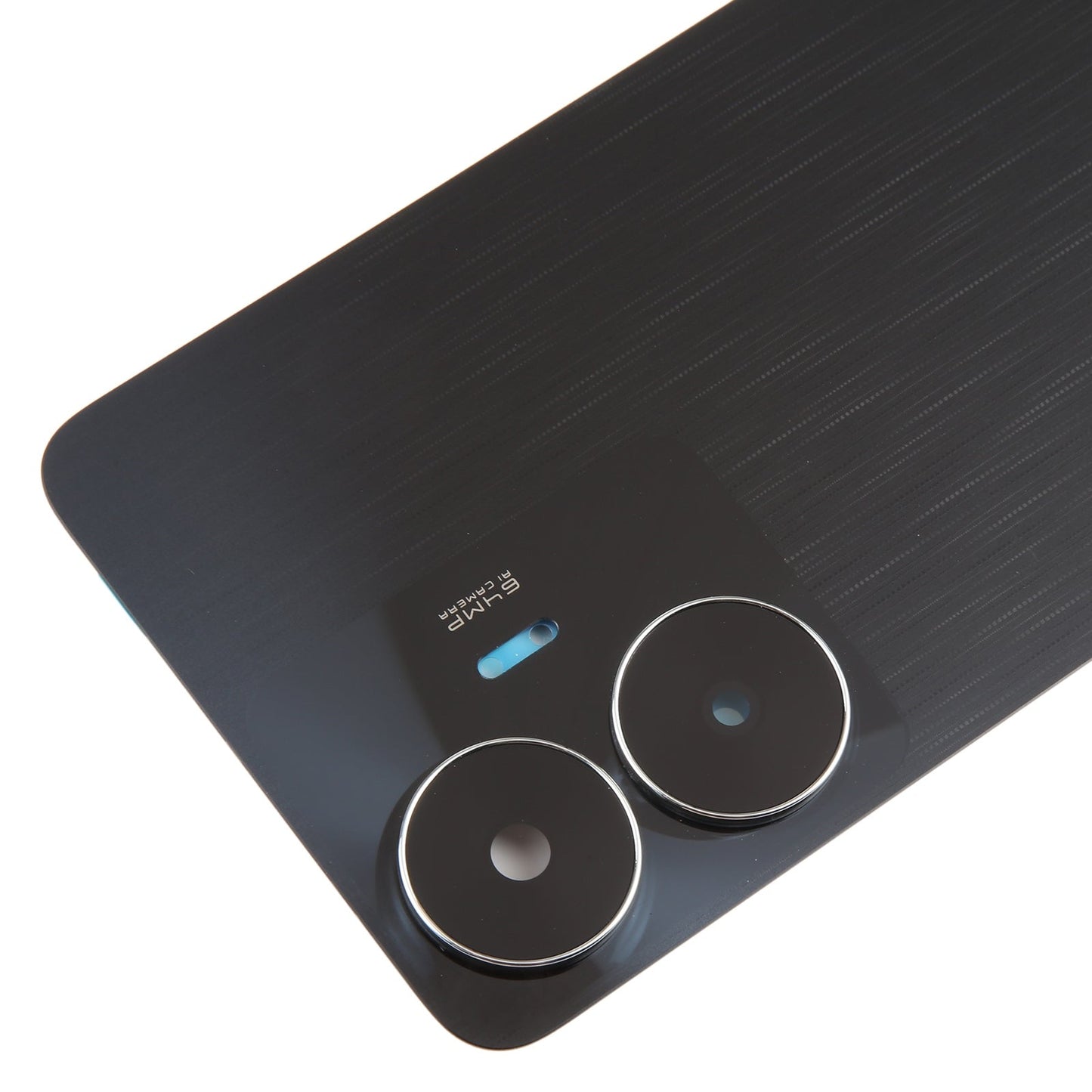 For Realme C55 Original Battery Back Cover with Camera Lens Cover(Black)