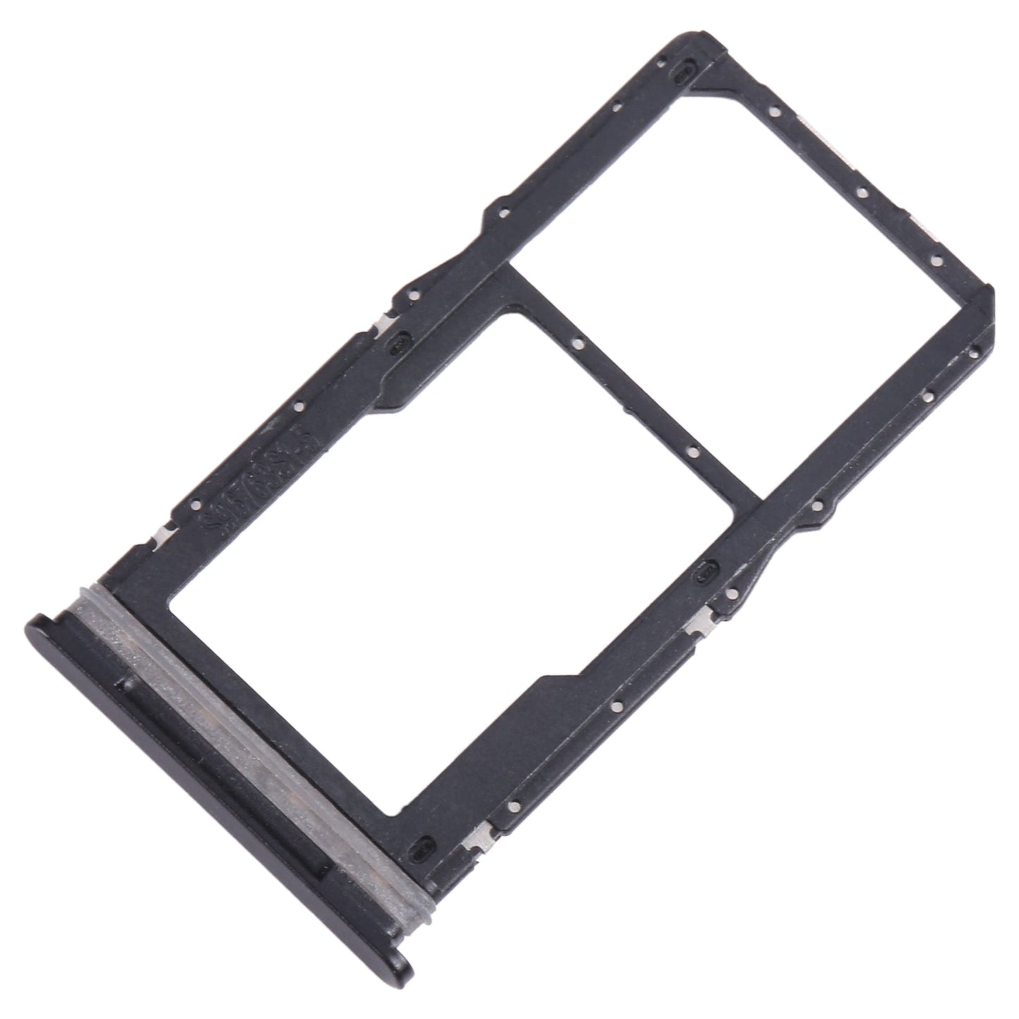 For Motorola Moto G Power 2022 SIM Card Tray + Micro SD Card Tray (Black)