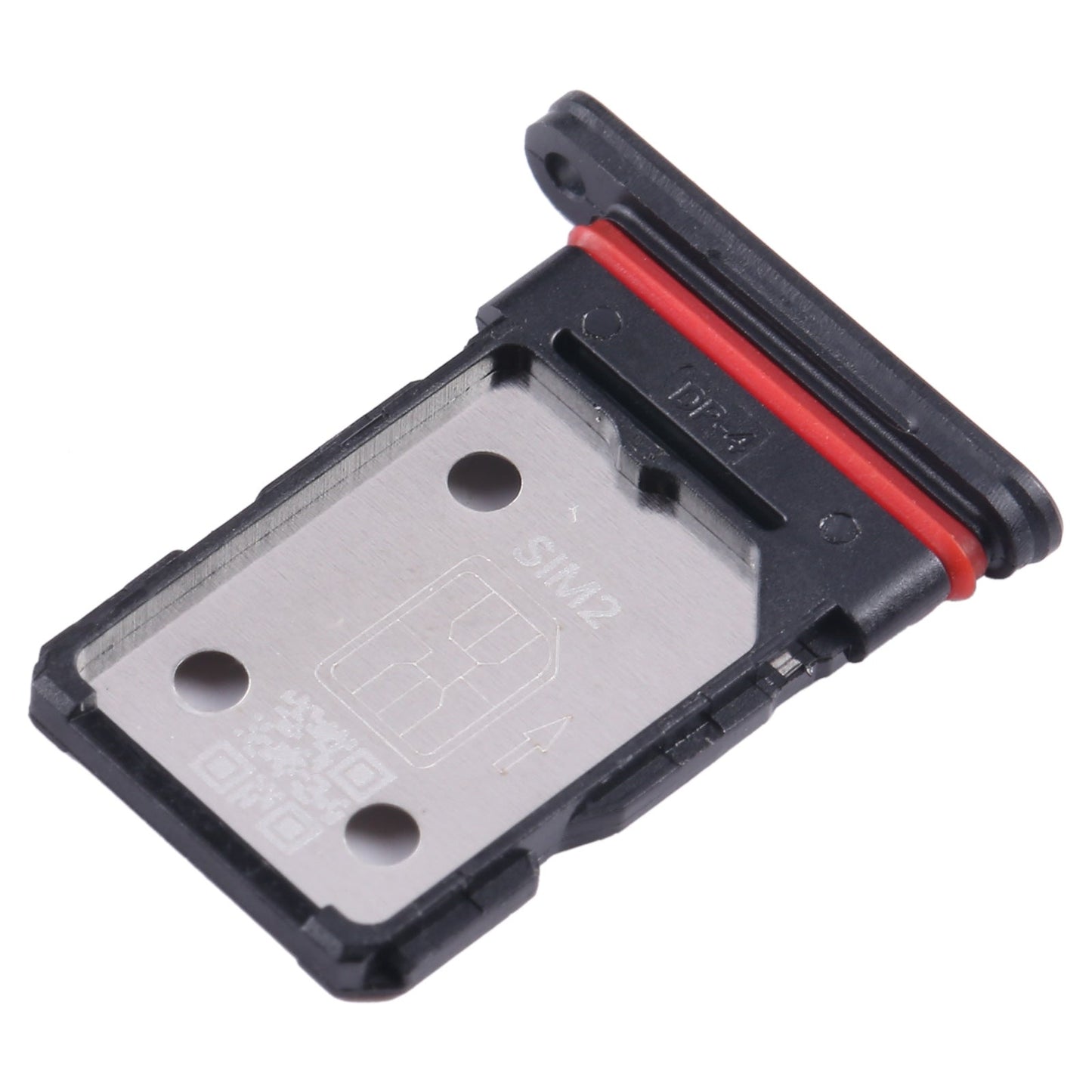 For OnePlus 11R CPH2487 SIM Card Tray + SIM Card Tray (Black)