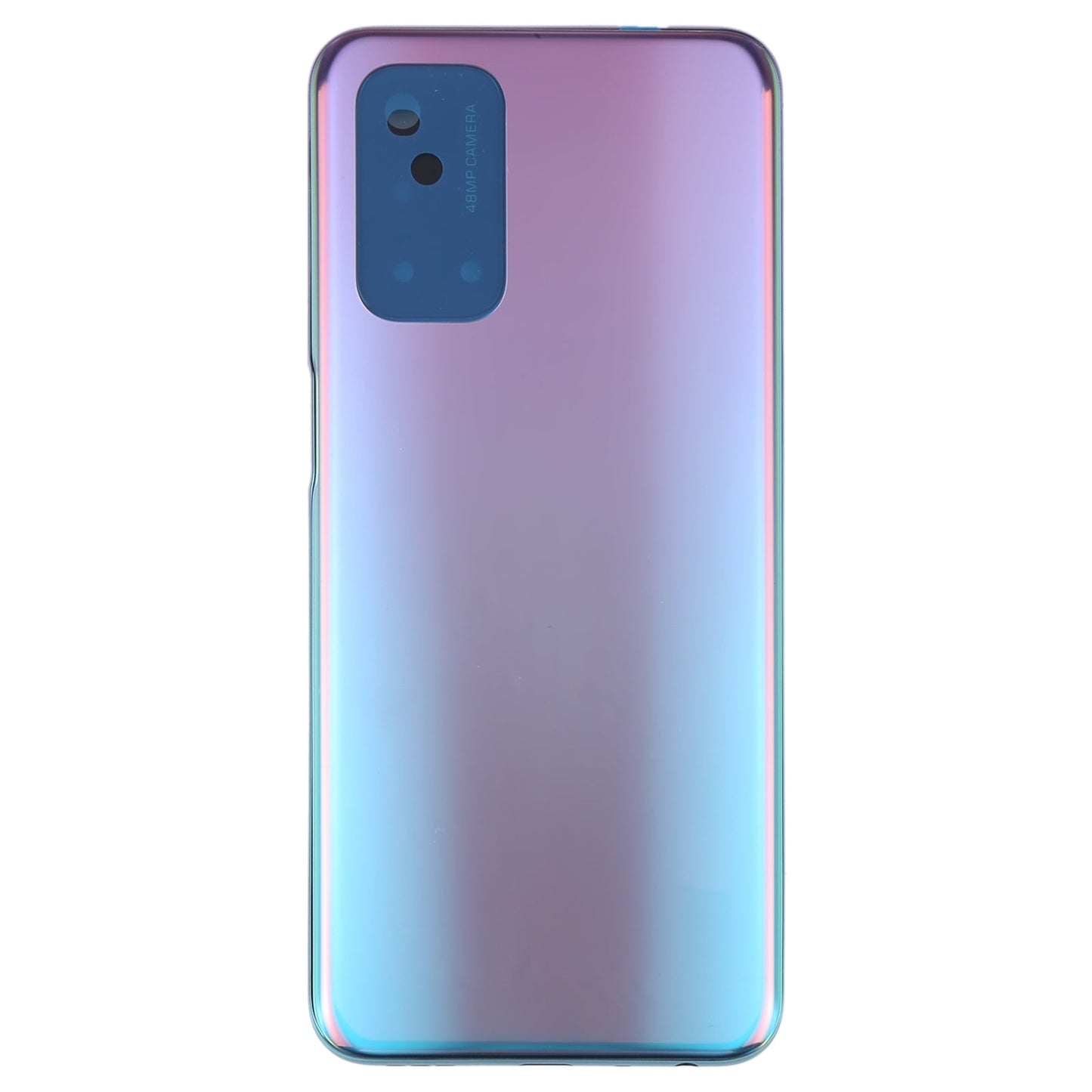 For OPPO A93 5G Battery Back Cover with Middle Frame(Blue)