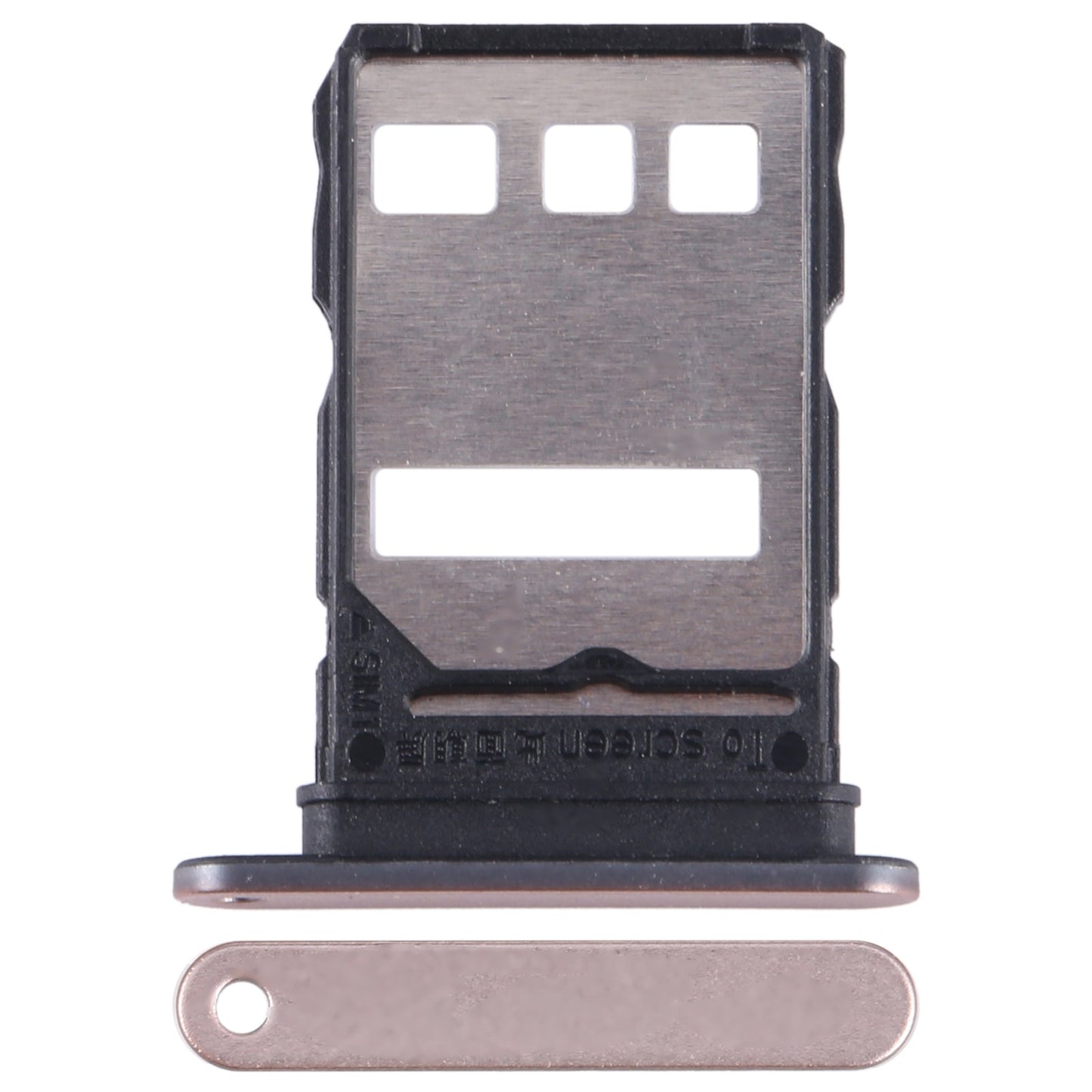 For Huawei Enjoy 50 Plus SIM Card Tray (Gold)