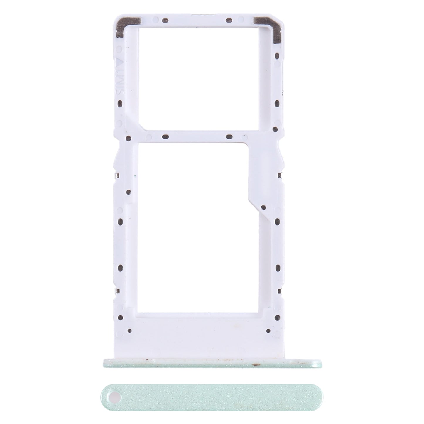 For Huawei Enjoy 50Z SIM + SIM / Micro SD Card Tray (Green)