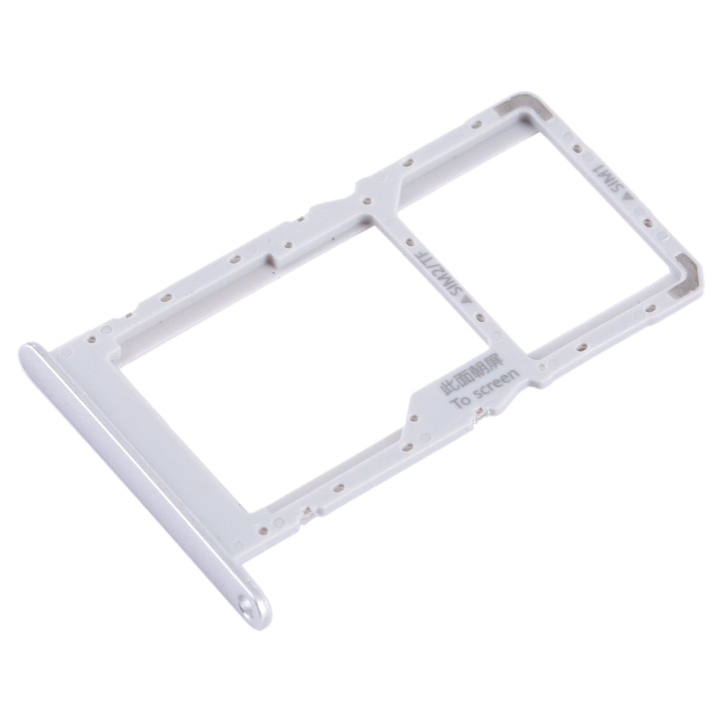 For Huawei Enjoy 50 SIM + SIM / Micro SD Card Tray (Gold)