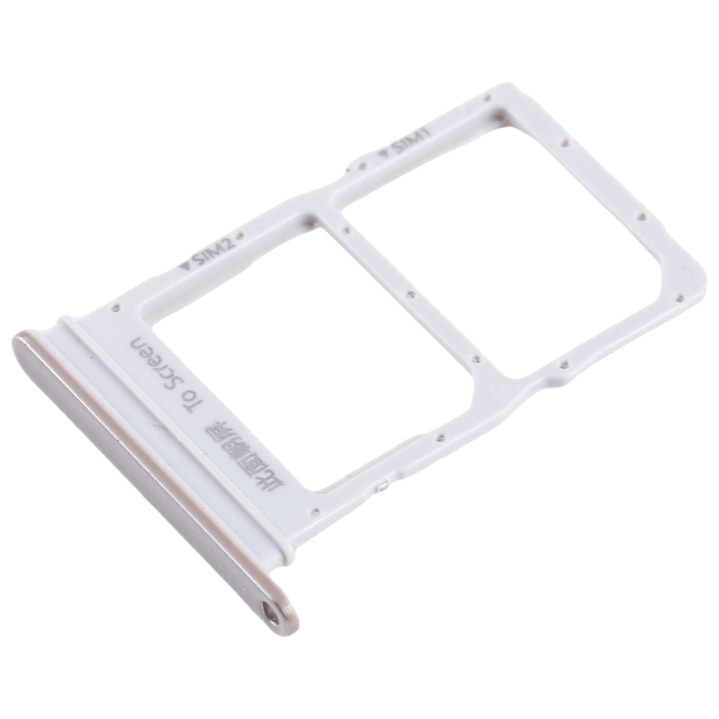 For Huawei Nzone S7 Pro+ 5G SIM + SIM Card Tray (Gold)