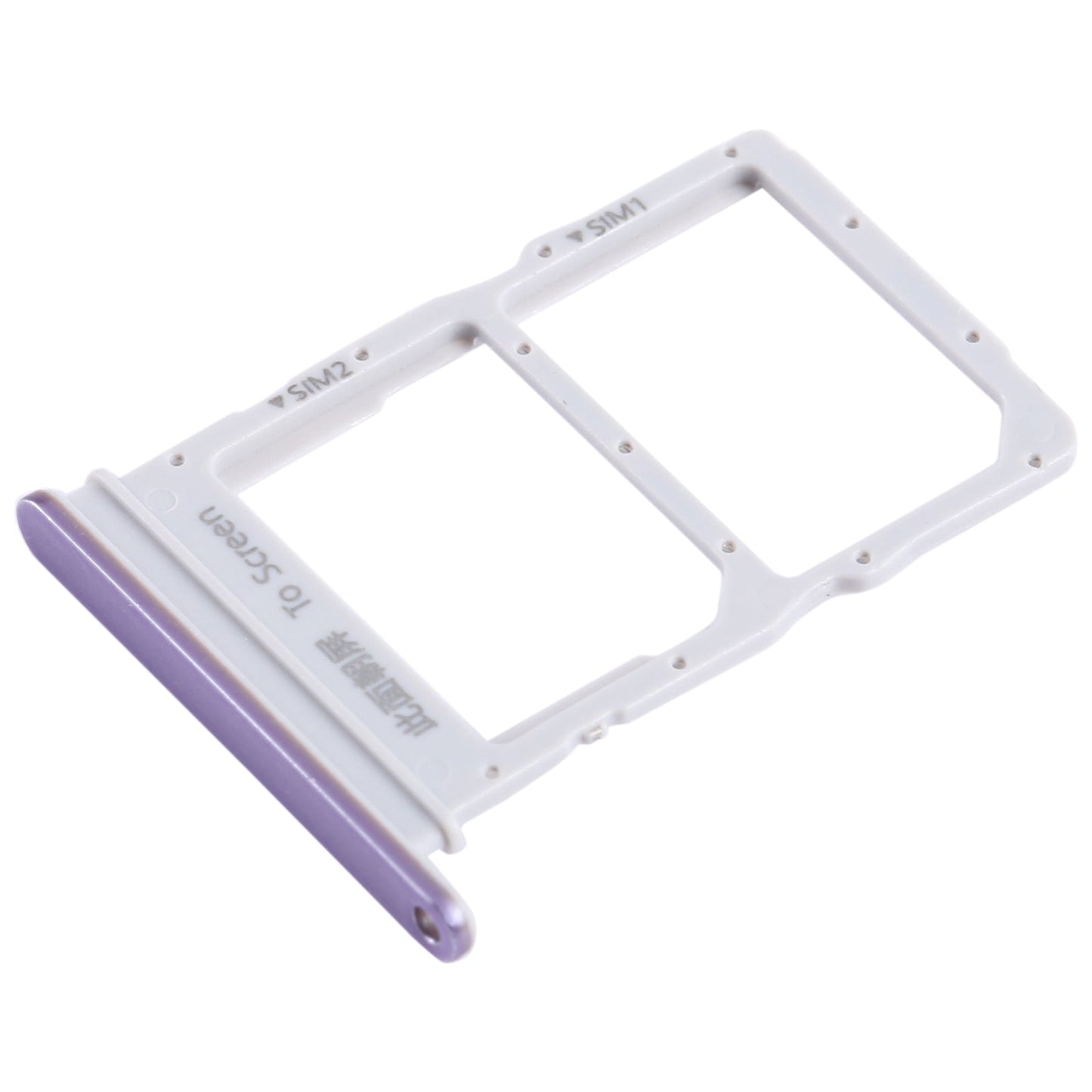 For Honor V40 Lite SIM + SIM Card Tray (Purple)