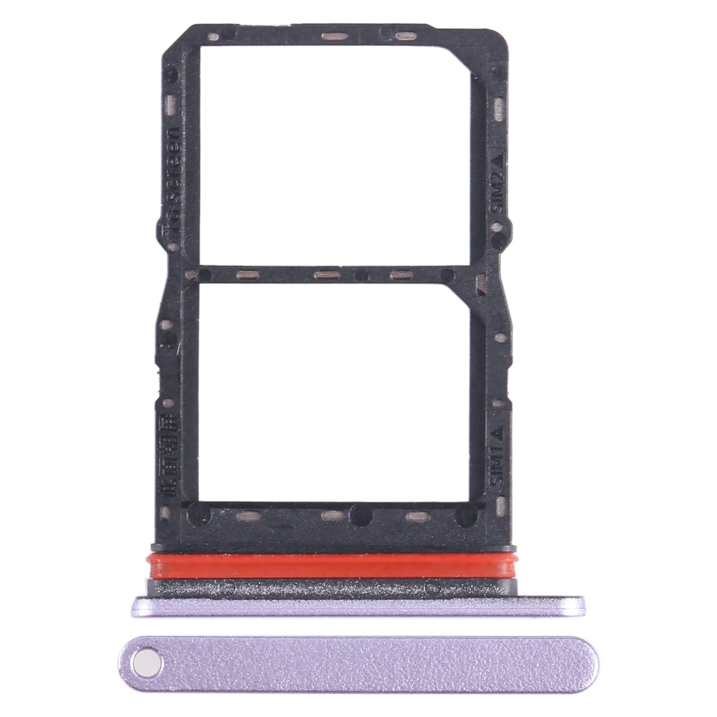 For Honor Play 40S SIM + SIM Card Tray (Purple)