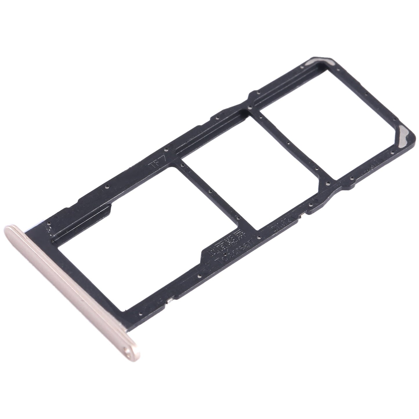 For Honor 20 SE SIM + SIM + Micro SD Card Tray (Gold)