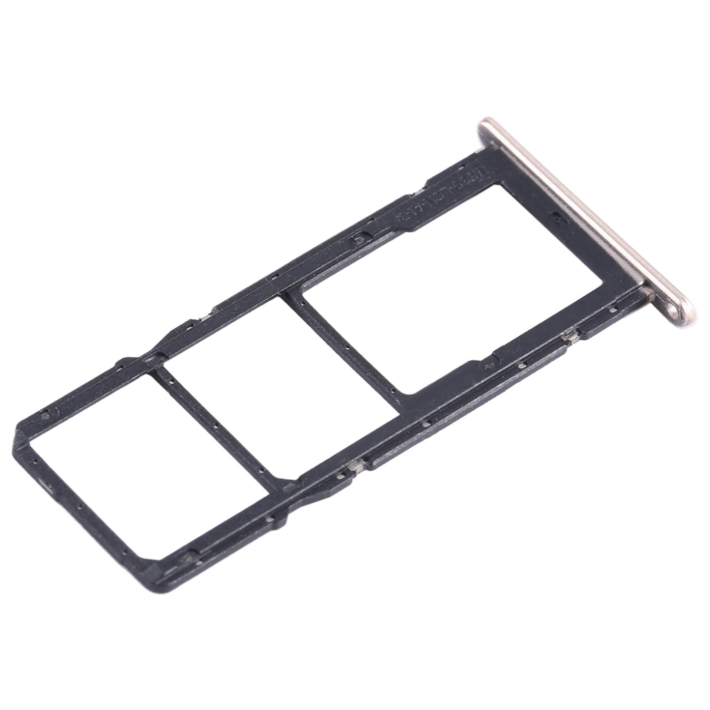 For Honor 20 SE SIM + SIM + Micro SD Card Tray (Gold)