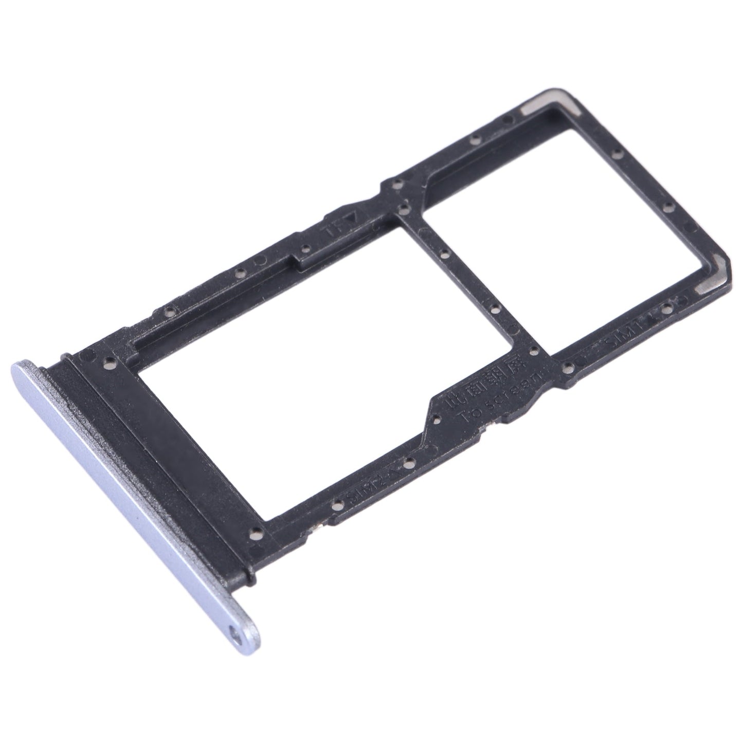 For Honor X8 5G SIM + SIM / Micro SD Card Tray (Purple)