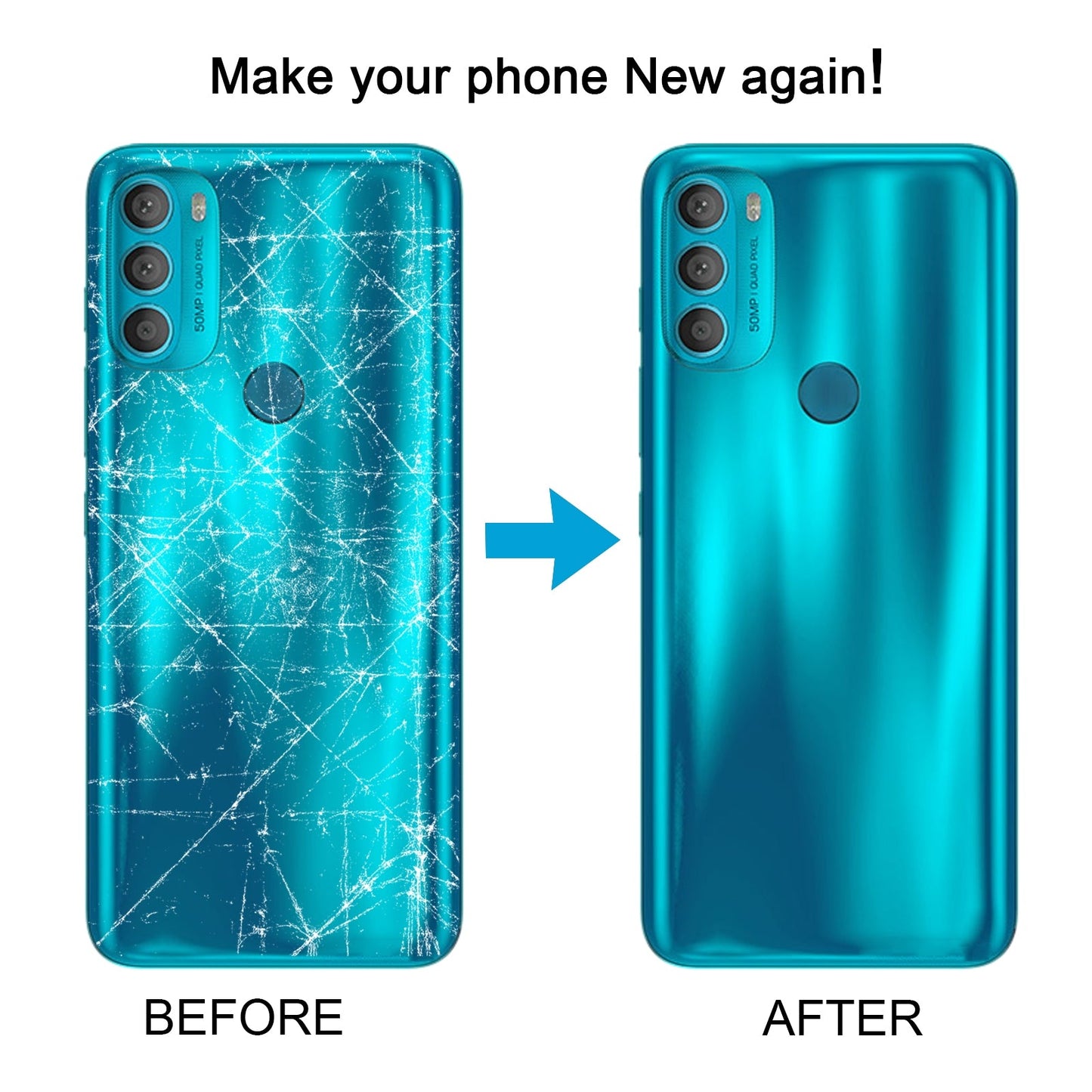 For Motorola Moto G71 5G Original Battery Back Cover (Green)