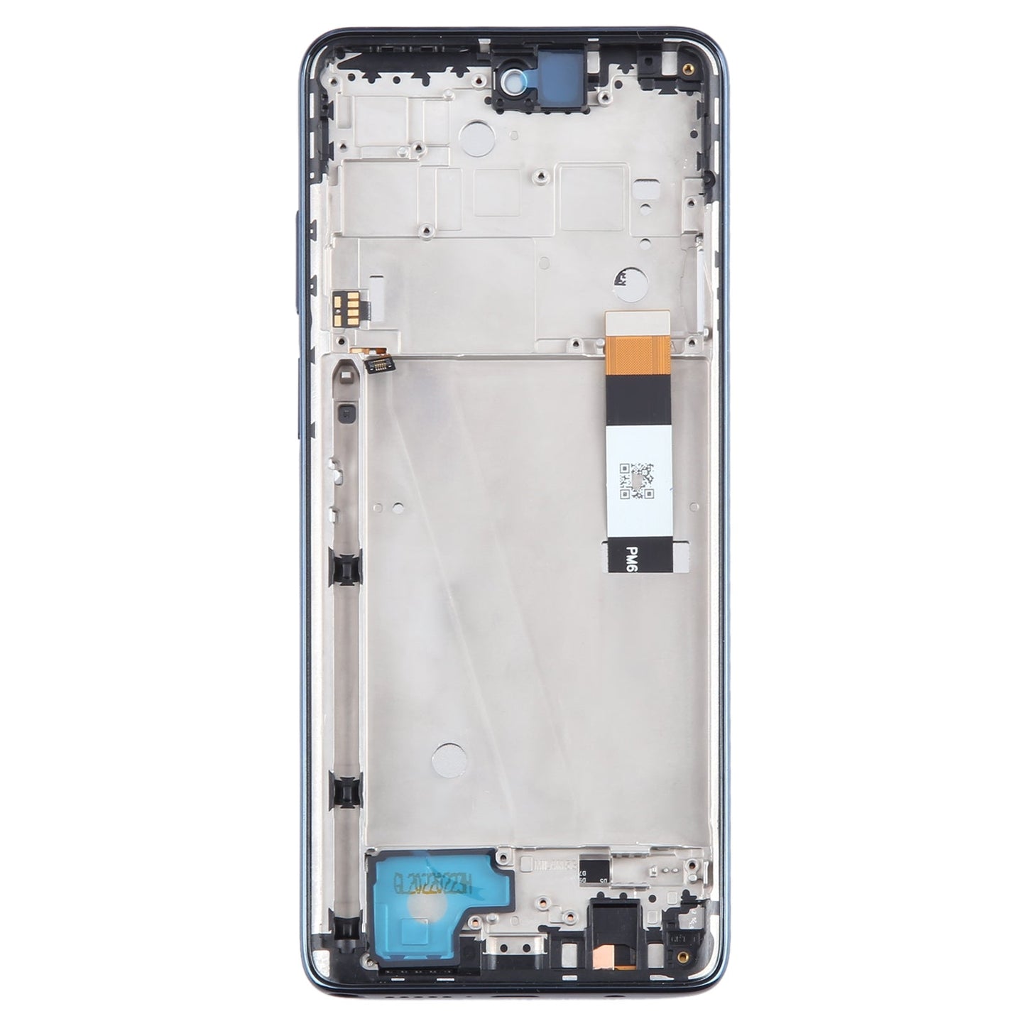 For Motorola Moto G Stylus 5G 2022 OEM LCD Screen Digitizer Full Assembly with Frame (Blue)