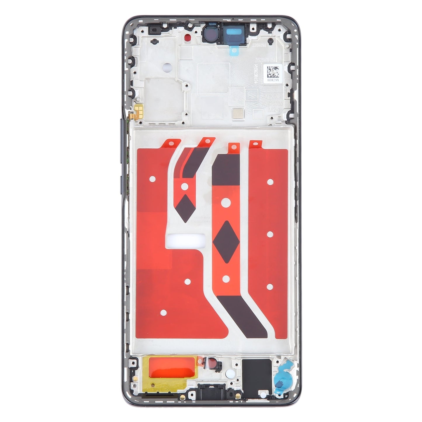 For Honor X50 Original Middle Frame Bezel Plate (Black)