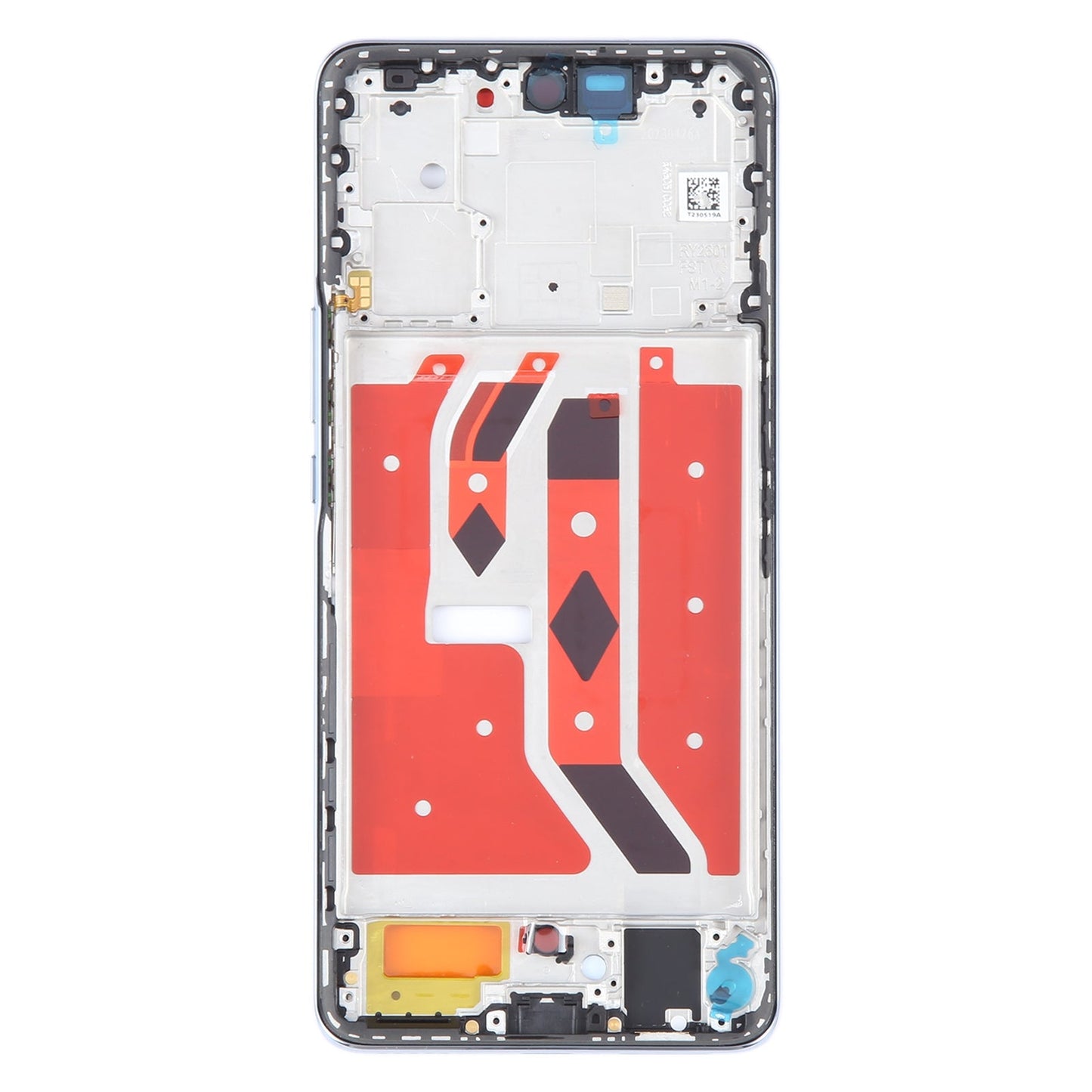 For Honor Magic6 Lite Original Middle Frame Bezel Plate (Silver)