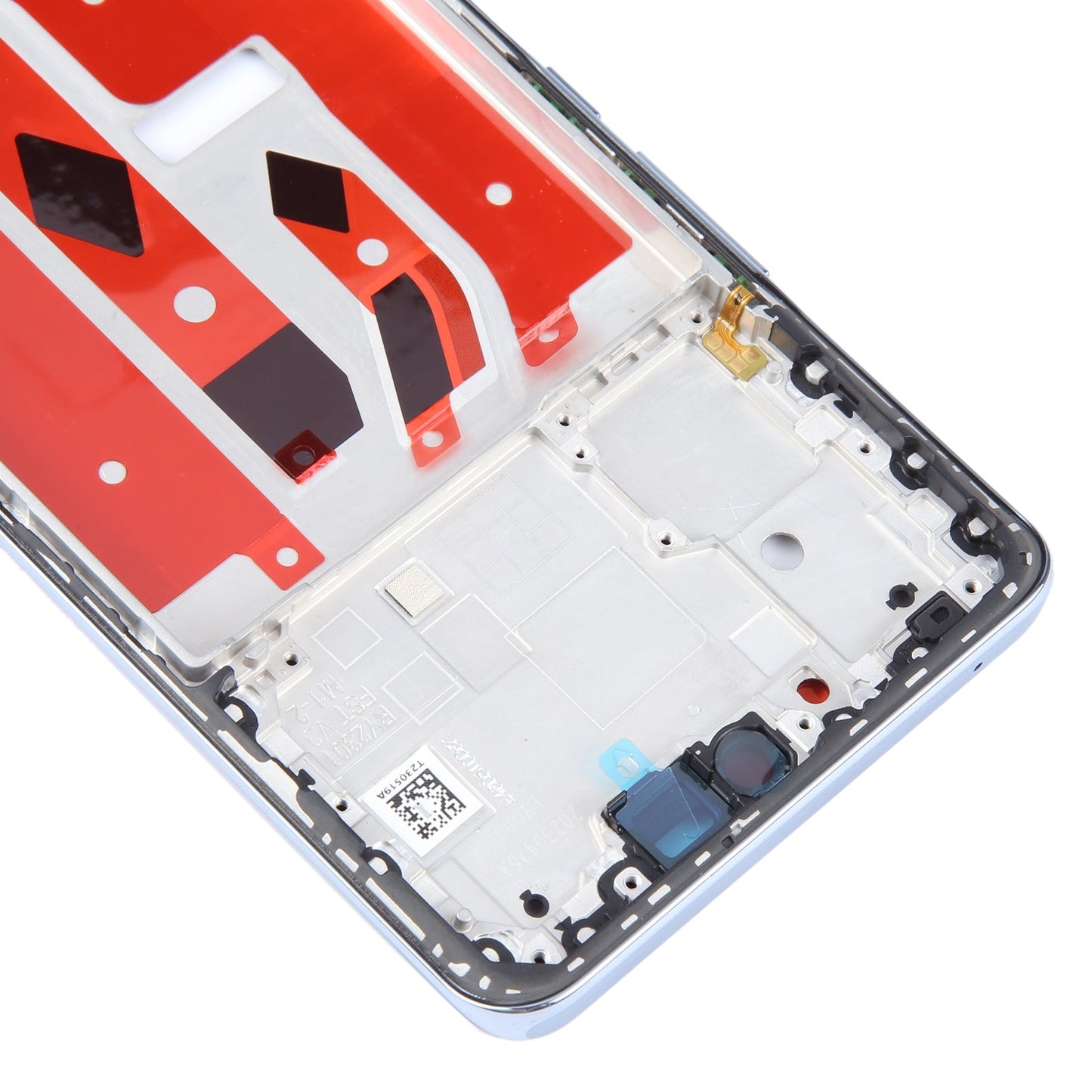 For Honor Magic6 Lite Original Middle Frame Bezel Plate (Silver)