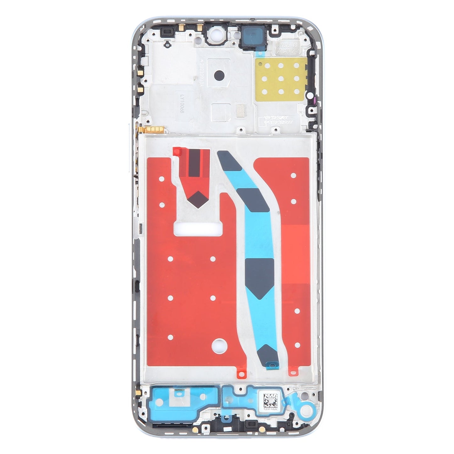 For Honor X8b Original Middle Frame Bezel Plate (Silver)