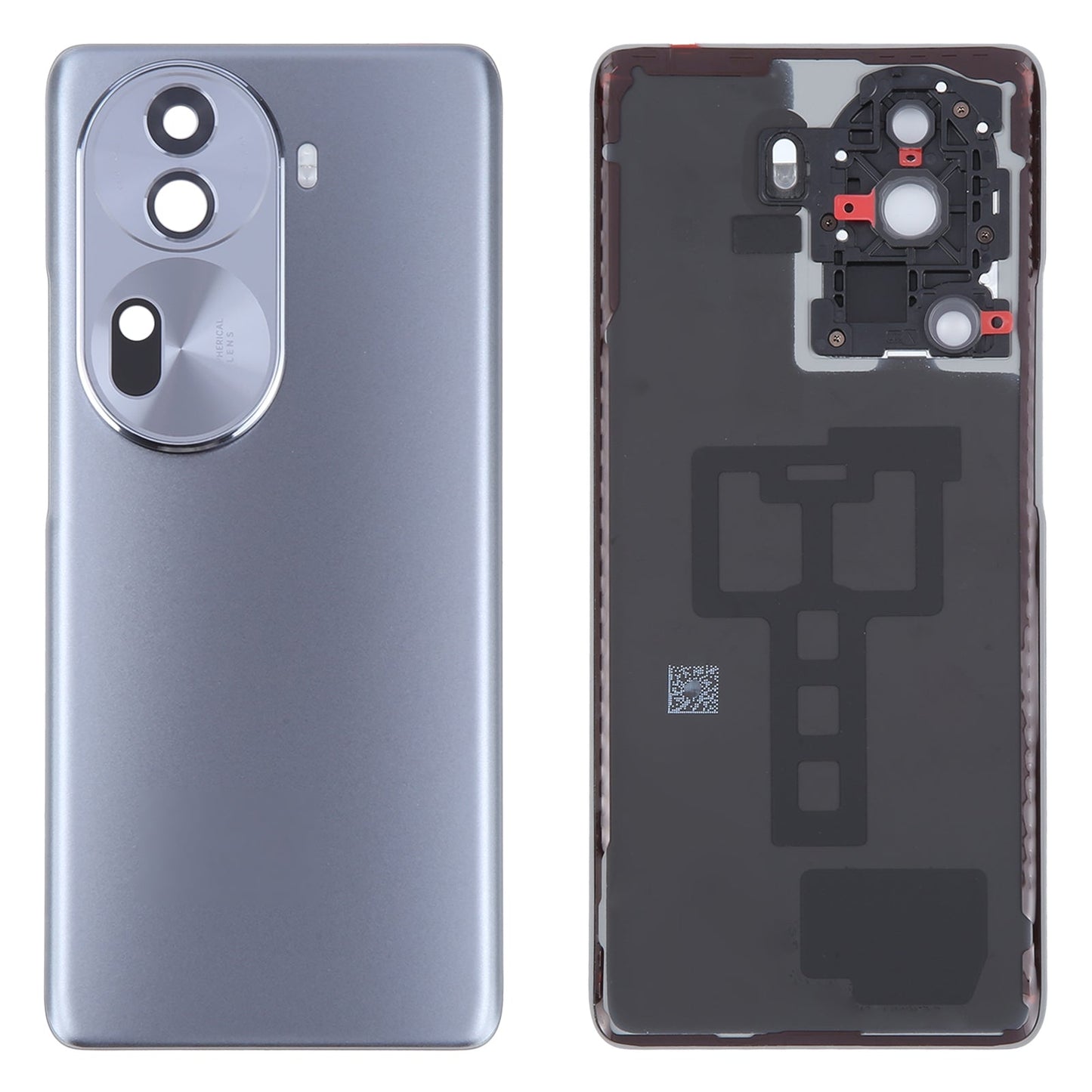 For OPPO Reno11 Pro Global Original Battery Back Cover with Camera Lens Cover(Grey)