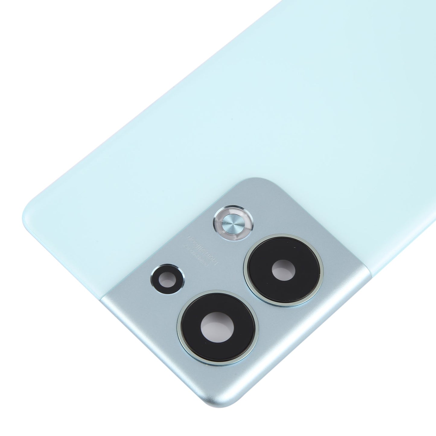 For OPPO Reno9 Pro+ Original Battery Back Cover with Camera Lens Cover(Blue)