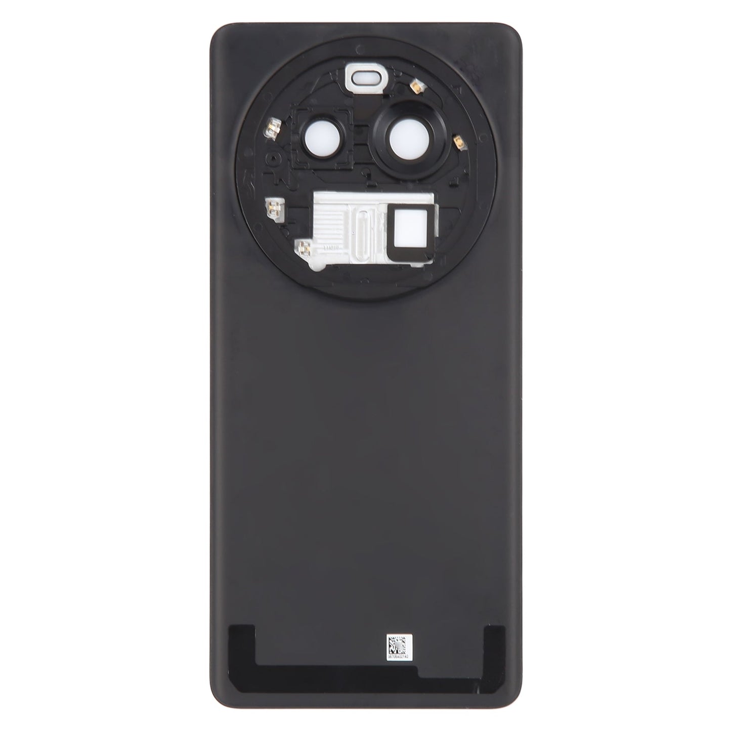 For OPPO Find X6 Pro Original Battery Back Cover with Camera Lens Cover(Black)