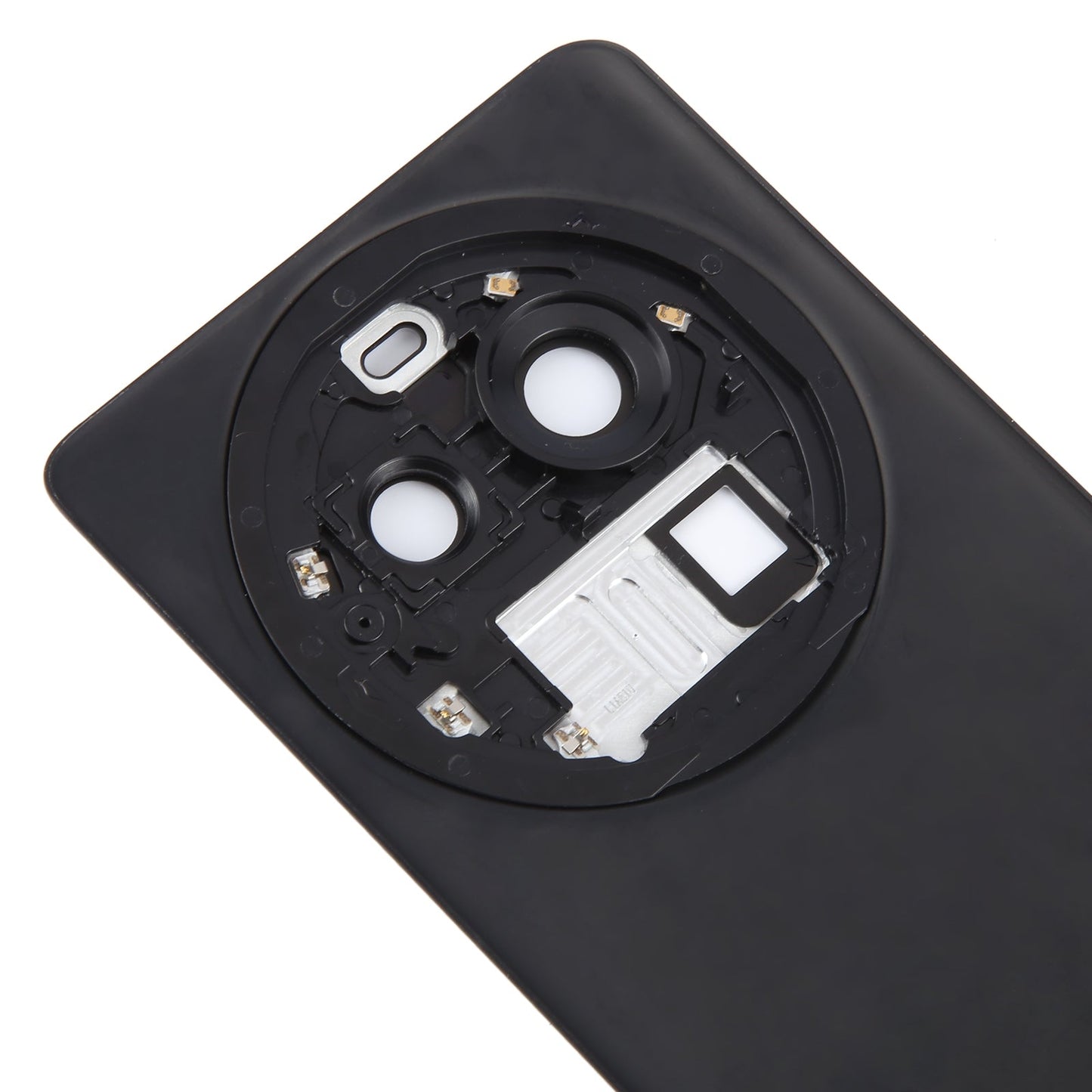For OPPO Find X6 Pro Original Battery Back Cover with Camera Lens Cover(Black)