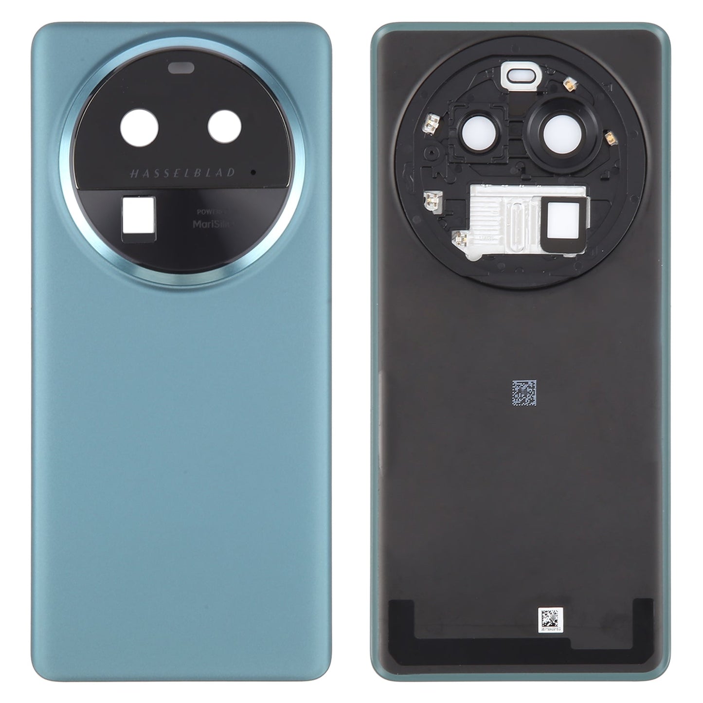 For OPPO Find X6 Pro Original Battery Back Cover with Camera Lens Cover(Blue)