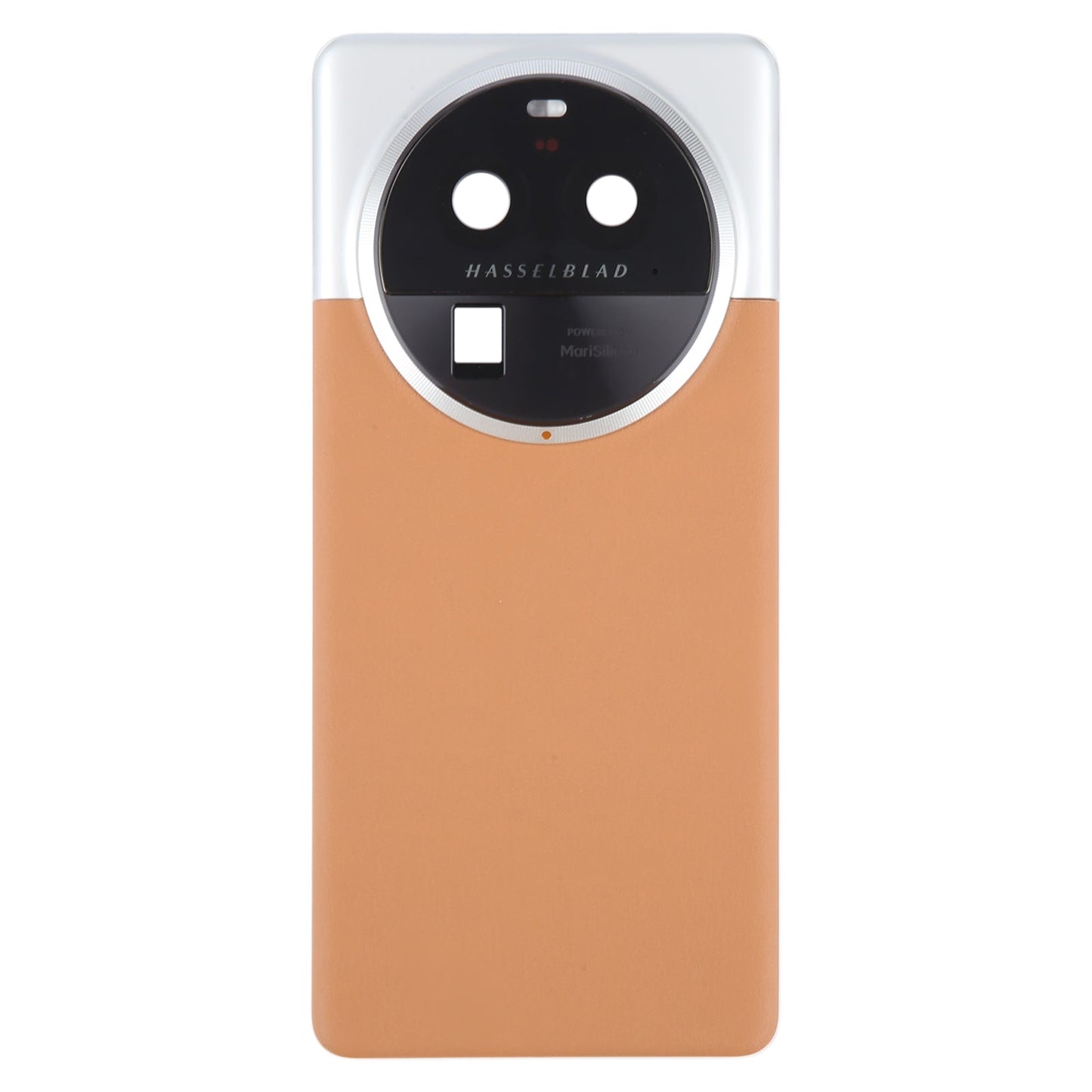 For OPPO Find X6 Pro Original Battery Back Cover with Camera Lens Cover(Brown)
