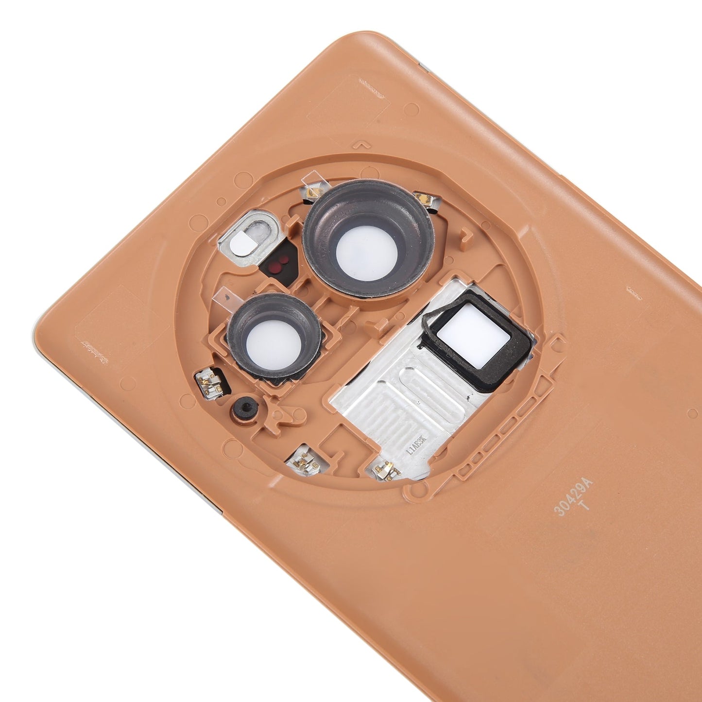 For OPPO Find X6 Pro Original Battery Back Cover with Camera Lens Cover(Brown)