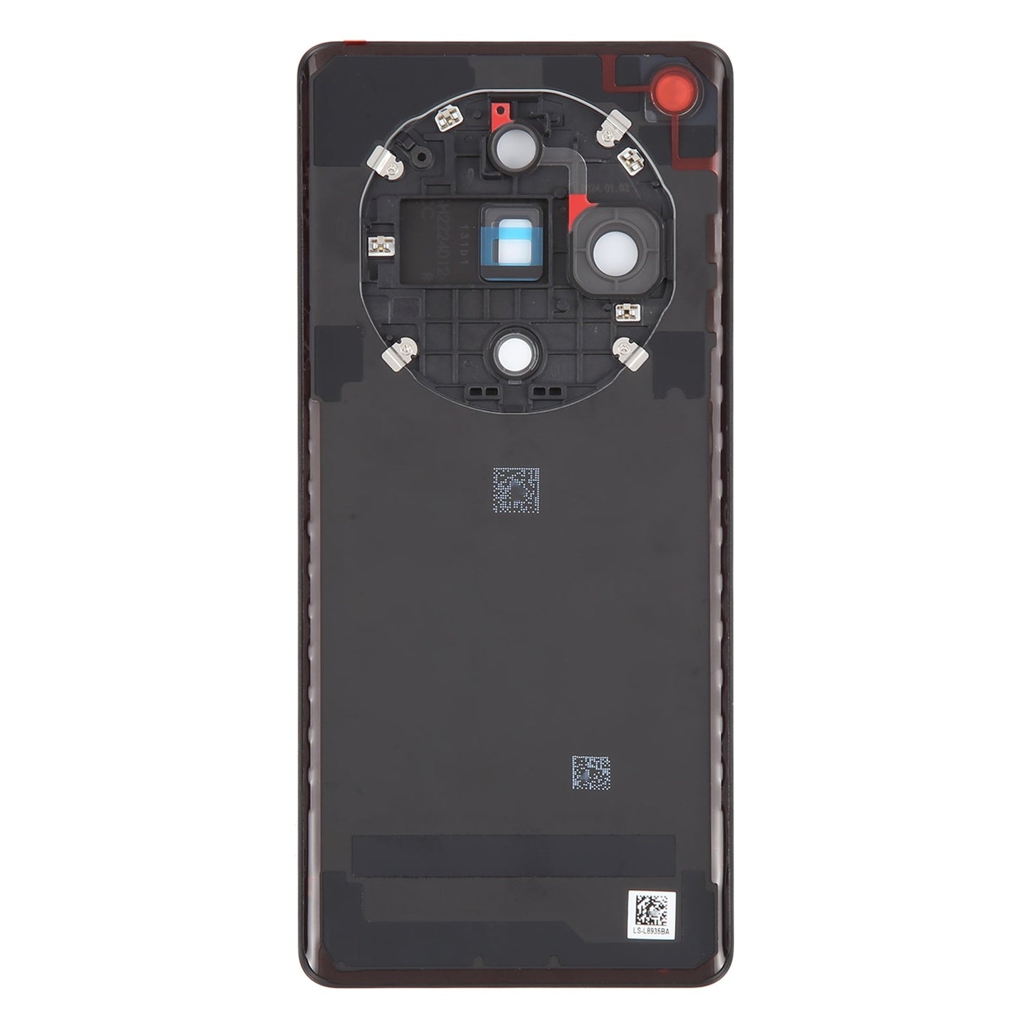 For OPPO Find X7 Original Battery Back Cover with Camera Lens Cover(Black)