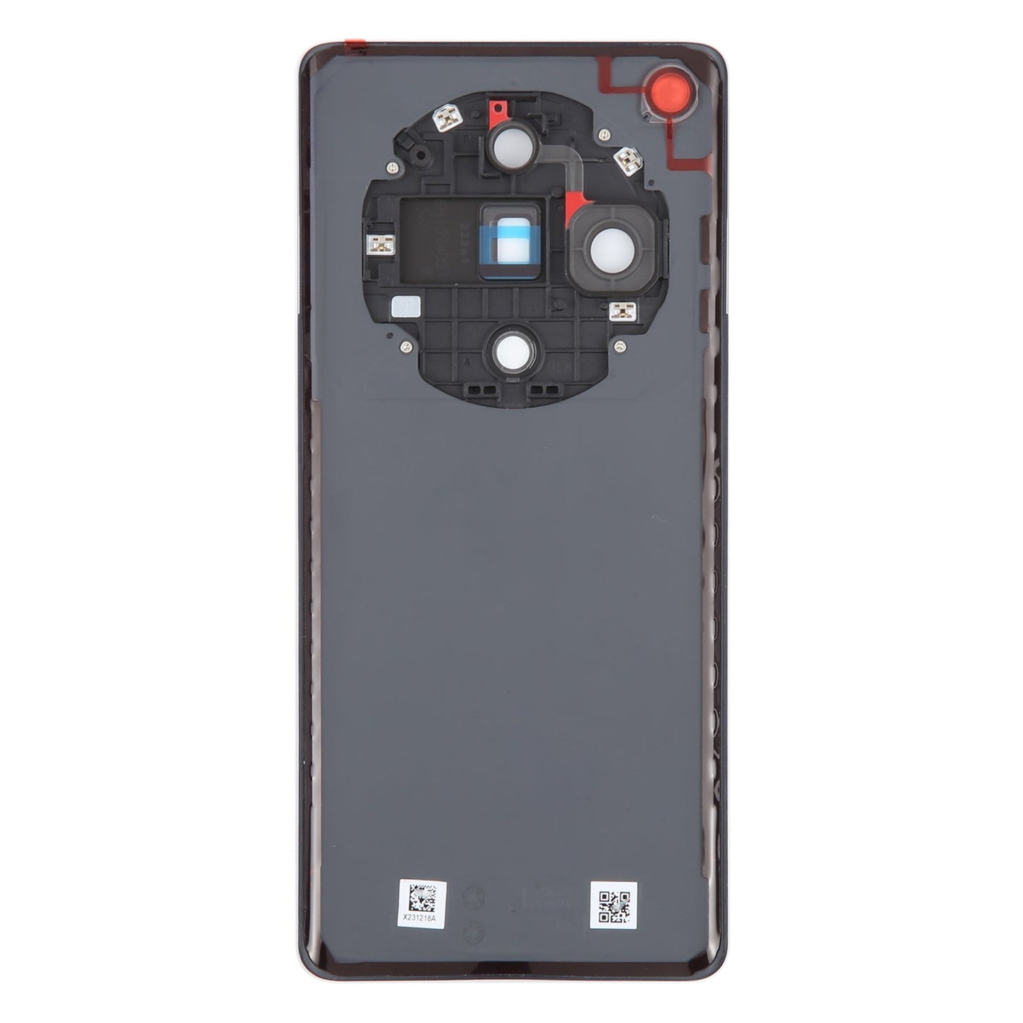 For OPPO Find X7 Original Battery Back Cover with Camera Lens Cover(Blue)