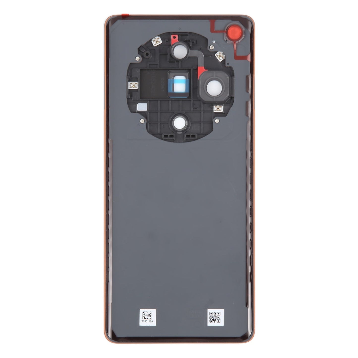 For OPPO Find X7 Ultra Original Battery Back Cover with Camera Lens Cover(Brown)