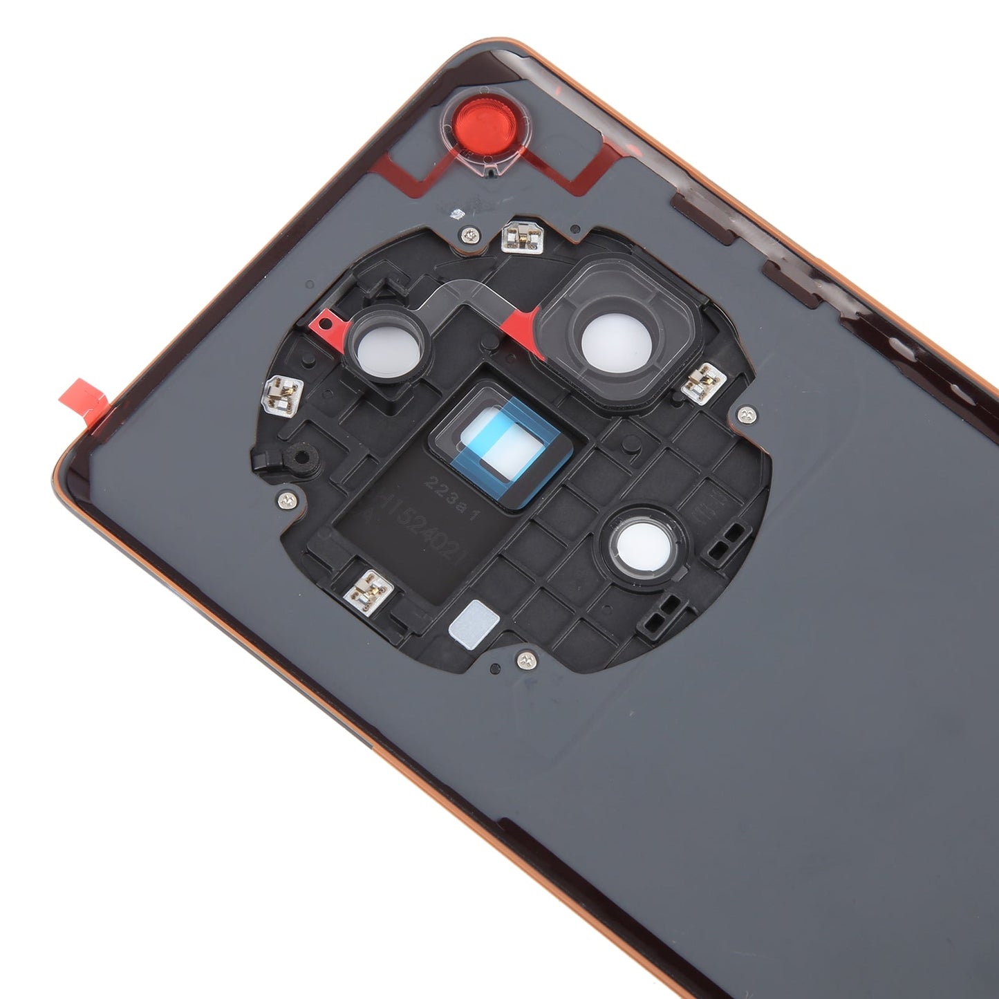 For OPPO Find X7 Ultra Original Battery Back Cover with Camera Lens Cover(Brown)