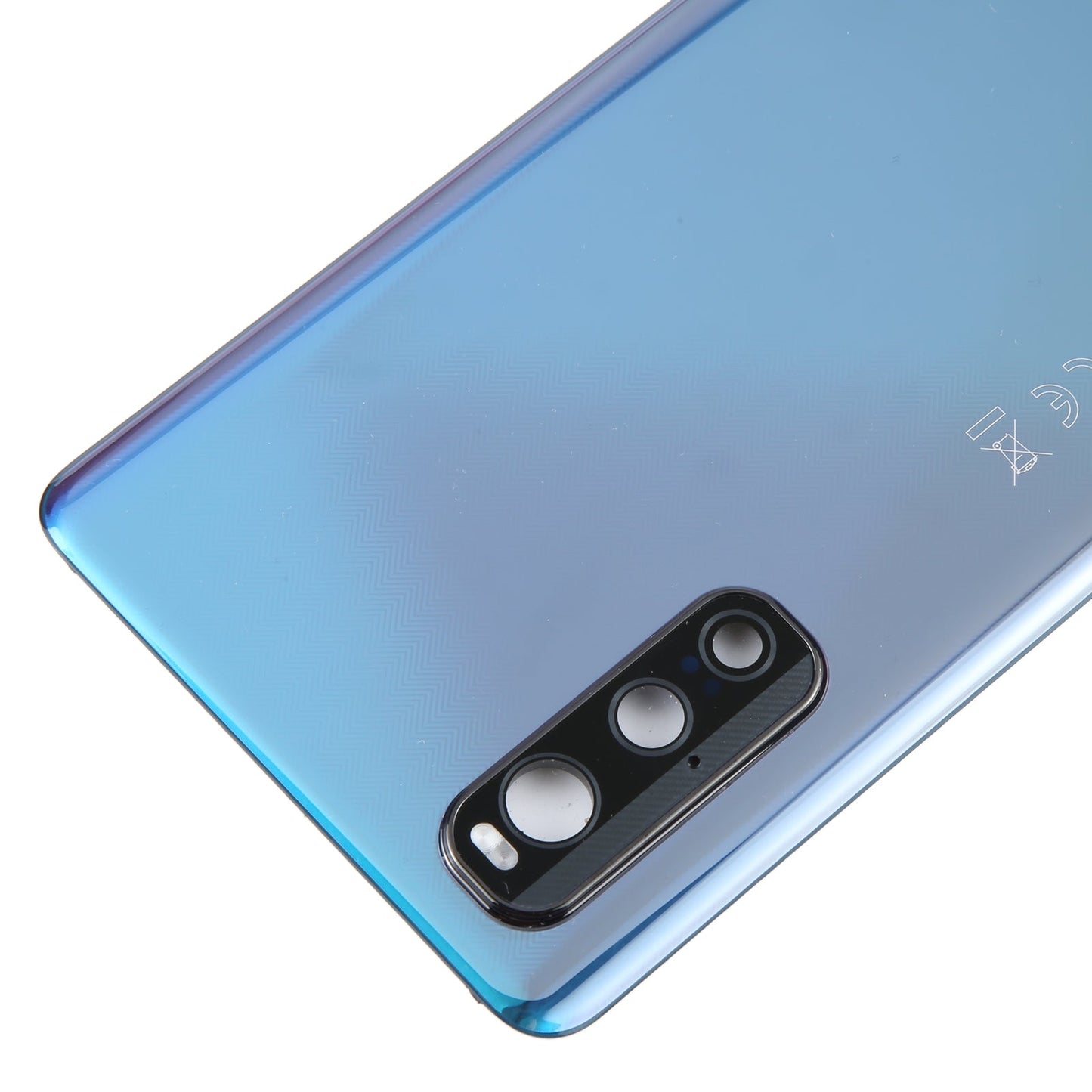 For OPPO Find X2 Original Battery Back Cover with Camera Lens Cover(Green)