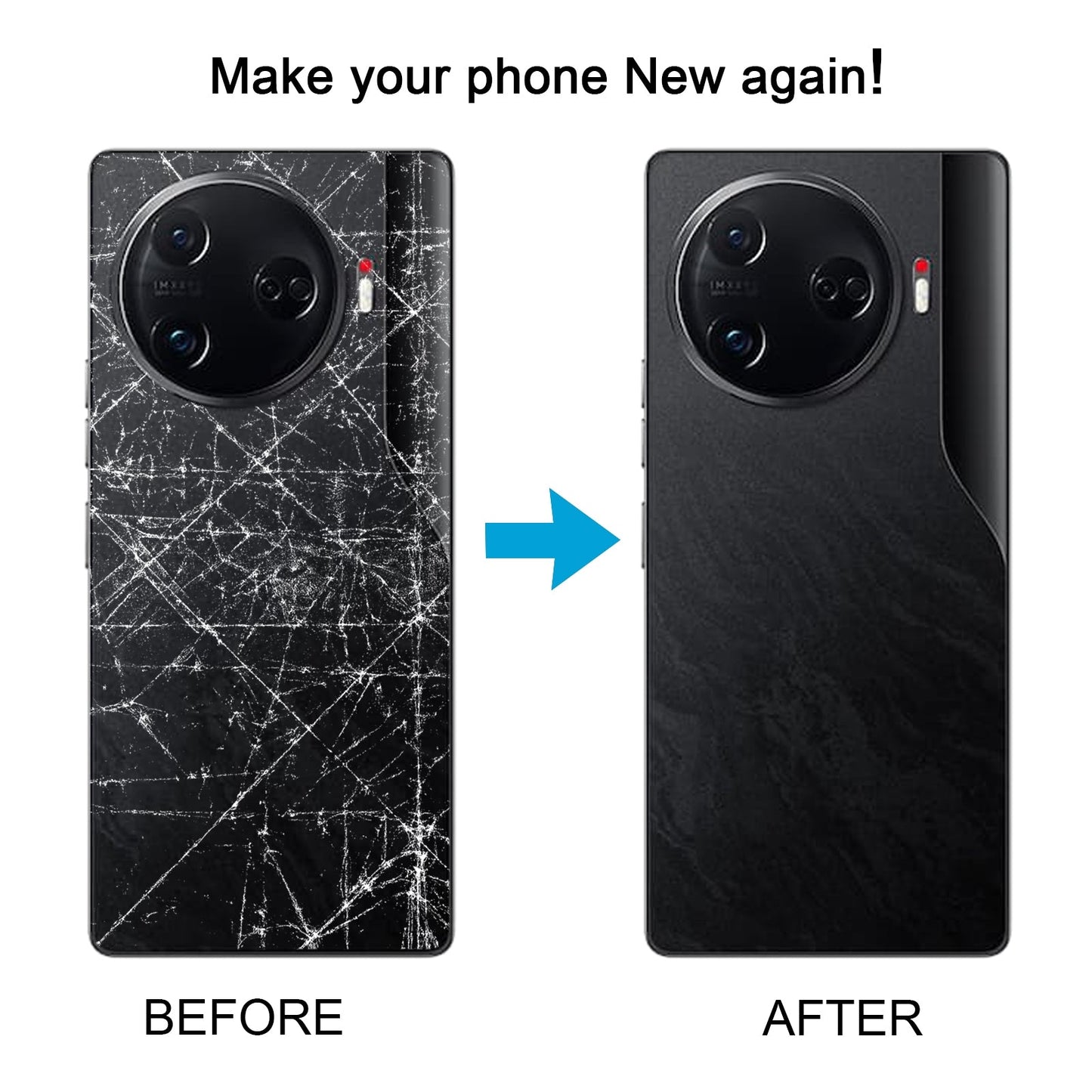 For Tecno Camon 30 Pro 5G Original Battery Back Cover(Black)