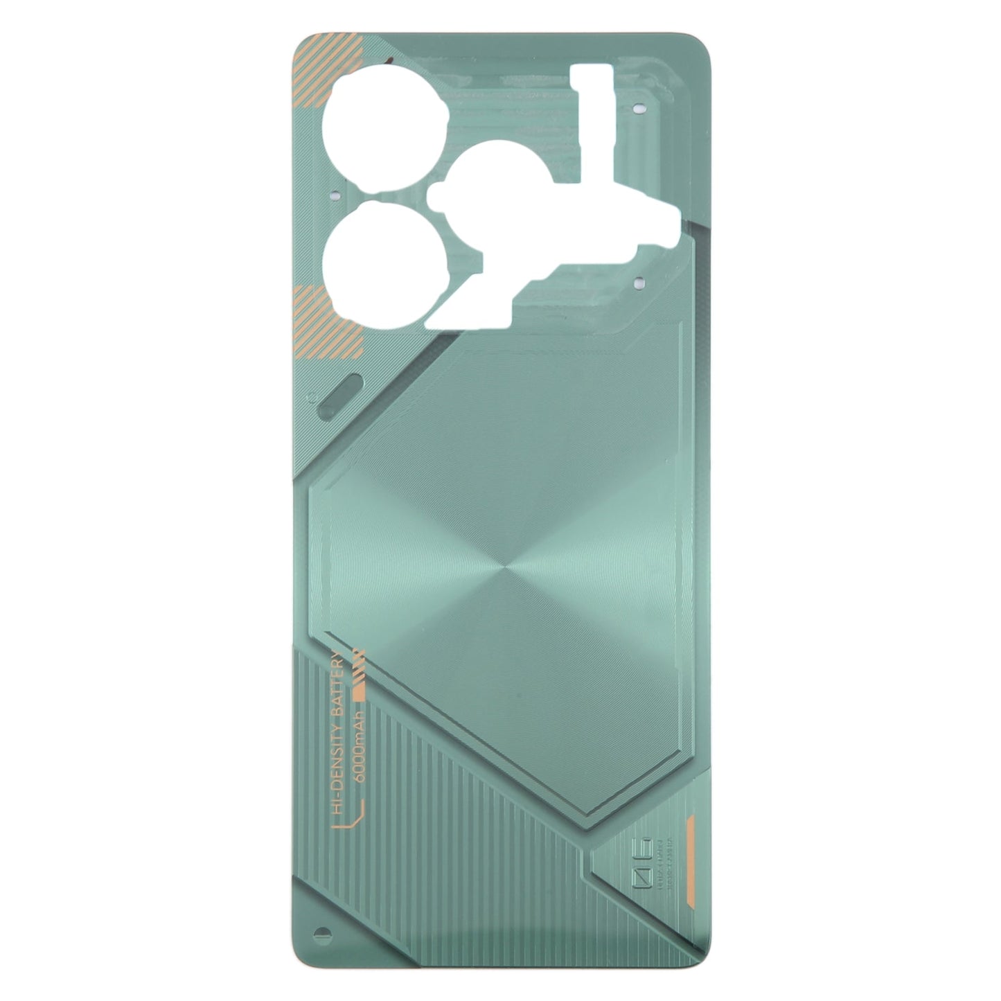 For Tecno Pova 6 Pro Original Battery Back Cover(Green)