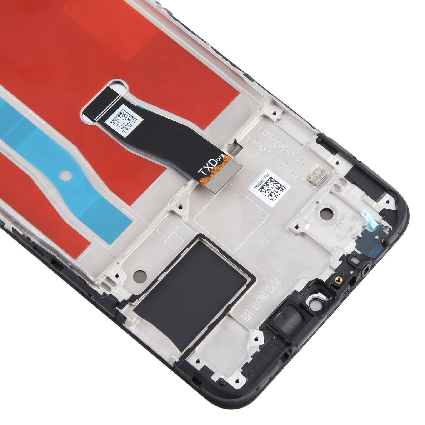 For Huawei Nova Y72 Original LCD Screen Digitizer Full Assembly with Frame (Black)