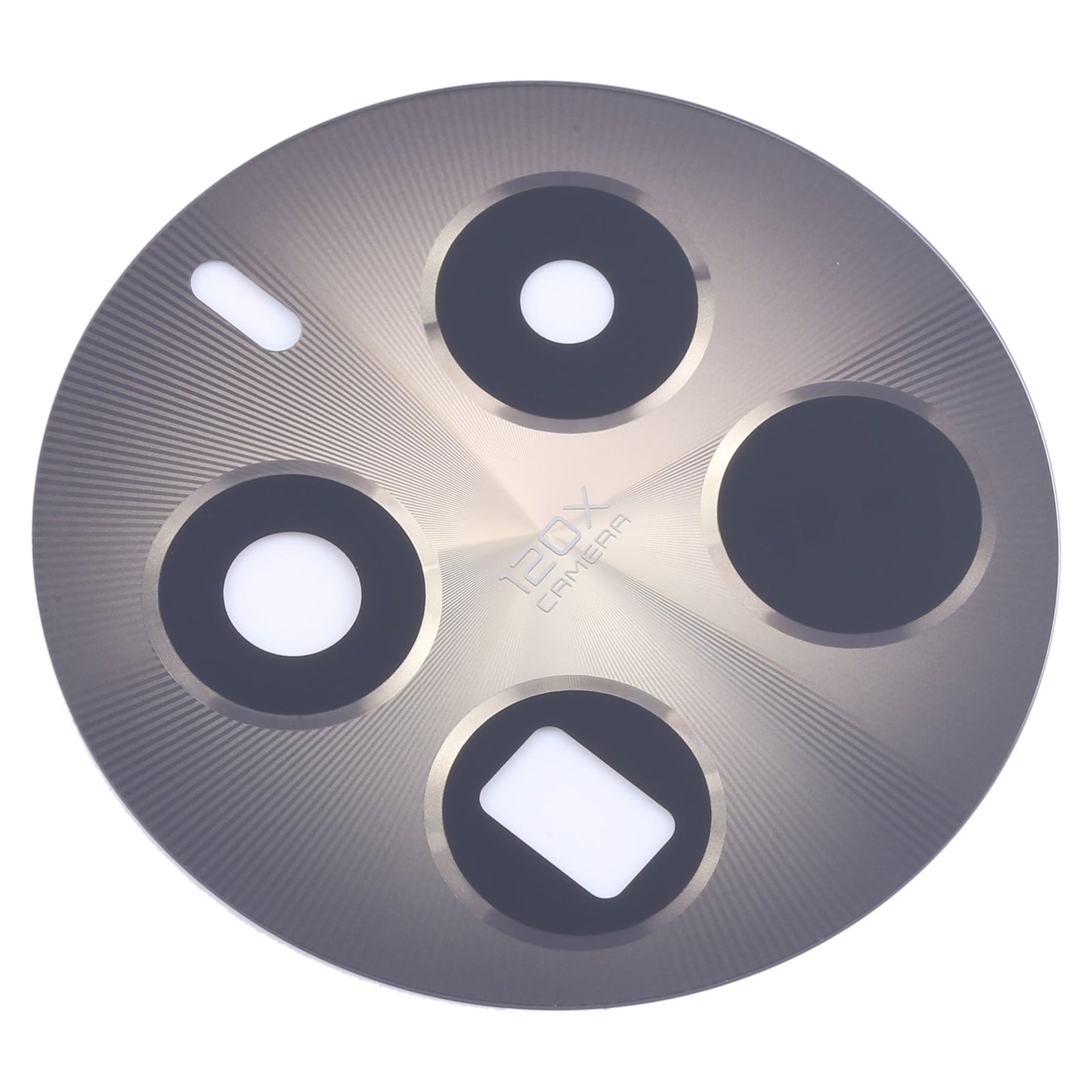 For Realme 12 Pro+ 10pcs Original Back Camera Lens (Gold)