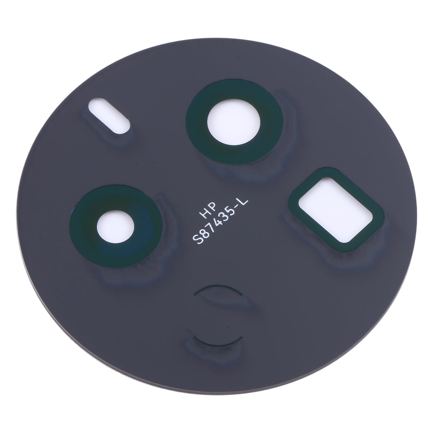 For Realme 12 Pro+ 10pcs Original Back Camera Lens (Blue)