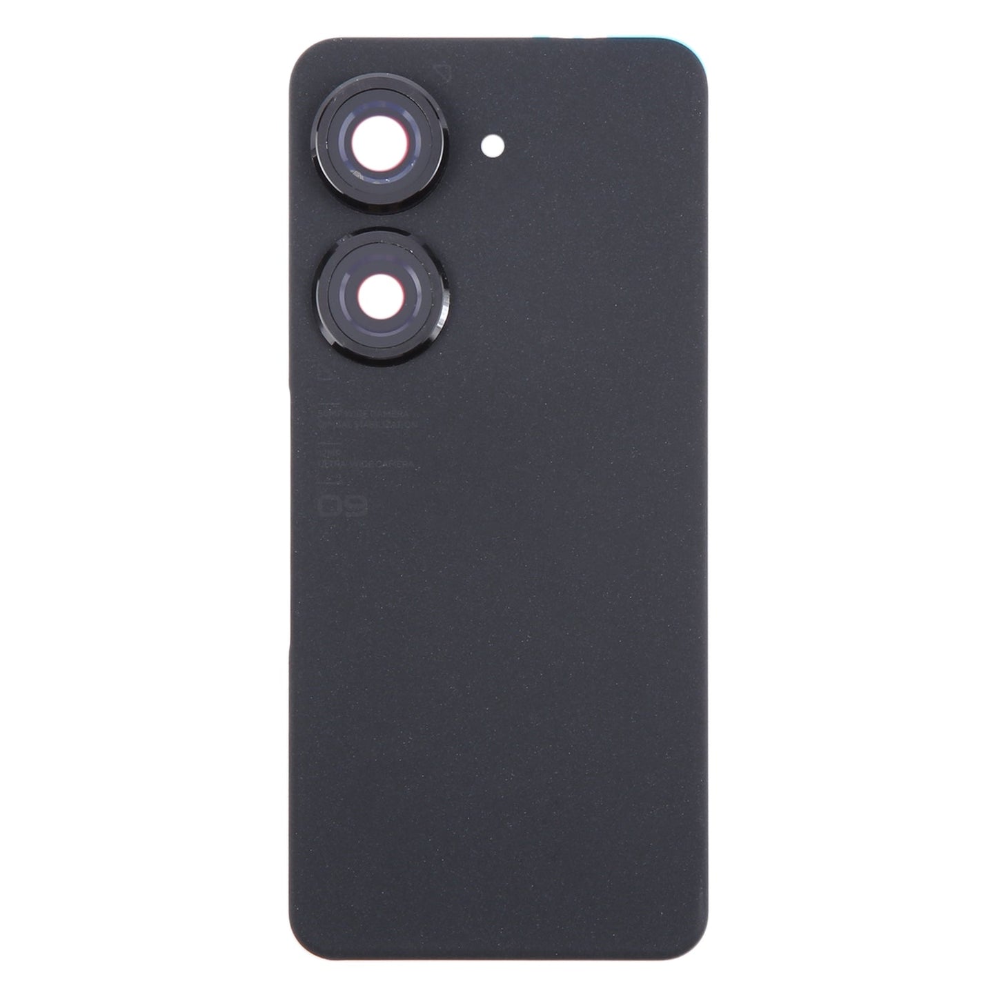 For Asus Zenfone 9 AI2202 Original Battery Back Cover with Camera Lens Cover(Black)