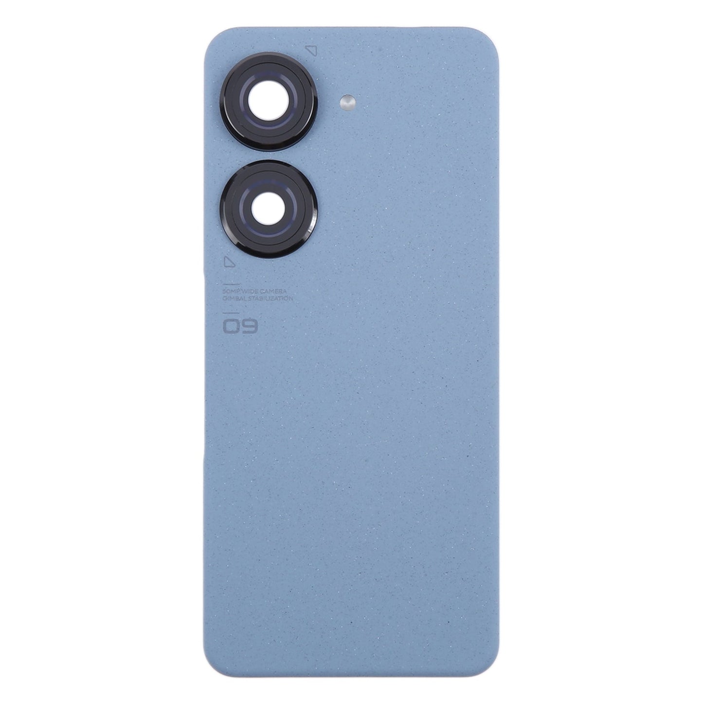 For Asus Zenfone 9 AI2202 Original Battery Back Cover with Camera Lens Cover(Blue)
