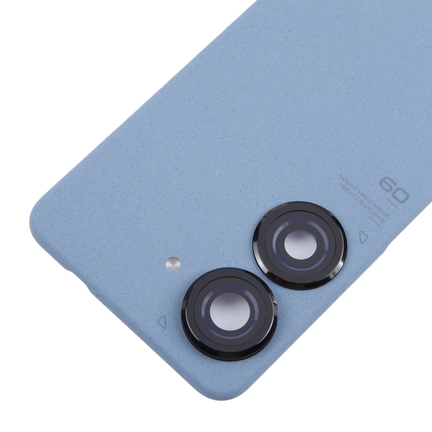For Asus Zenfone 9 AI2202 Original Battery Back Cover with Camera Lens Cover(Blue)