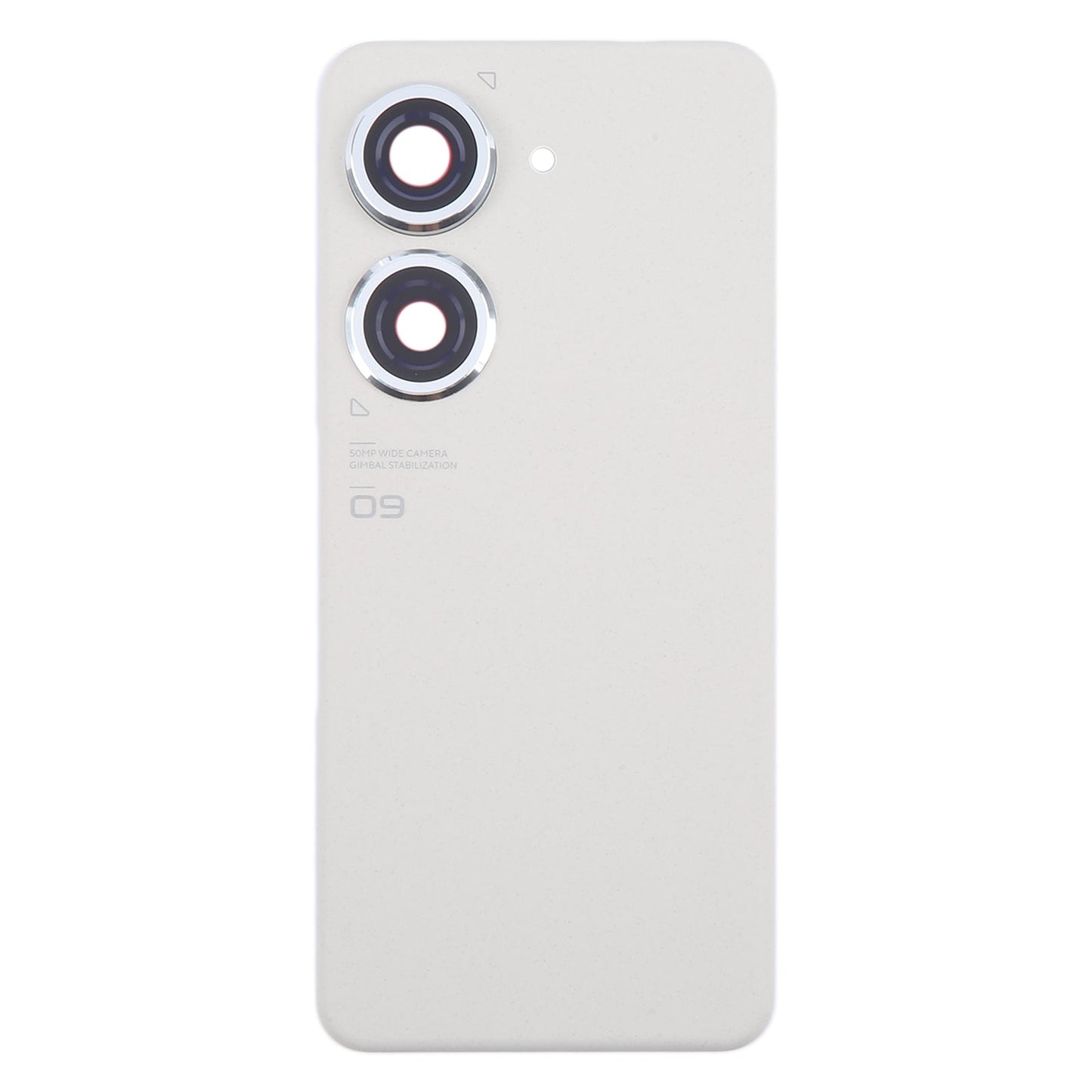 For Asus Zenfone 9 AI2202 Original Battery Back Cover with Camera Lens Cover(White)