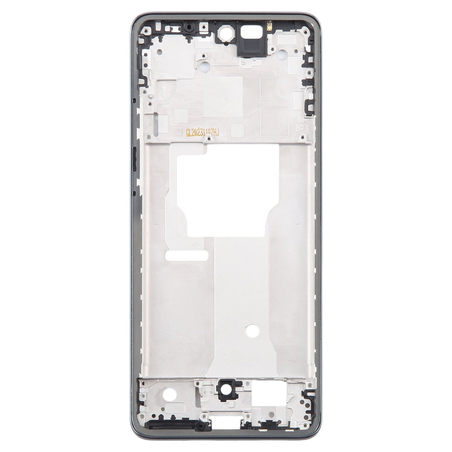 For Motorola Edge 40 Neo Original Front Housing LCD Frame Bezel Plate (Black)