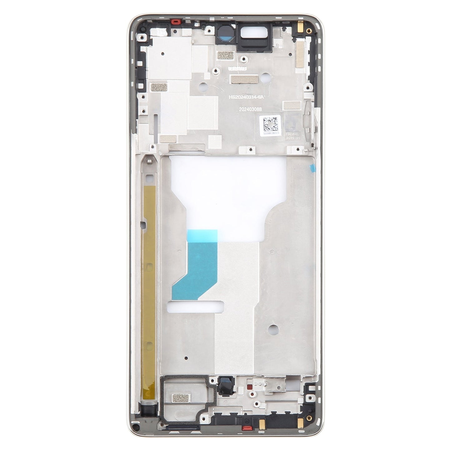 For Motorola Moto G Stylus 5G 2024 Original Front Housing LCD Frame Bezel Plate (Gold)