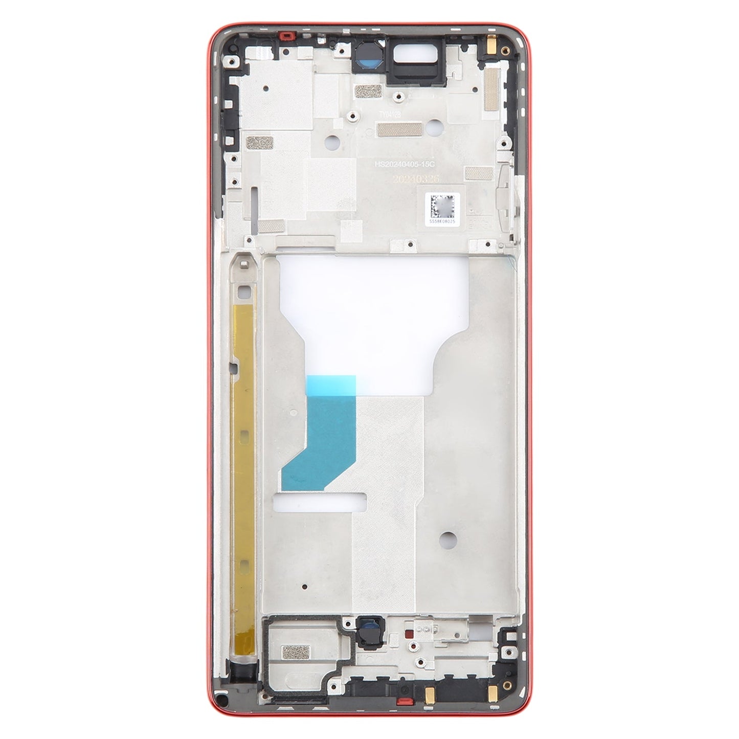 For Motorola Moto G Stylus 5G 2024 Original Front Housing LCD Frame Bezel Plate (Red)